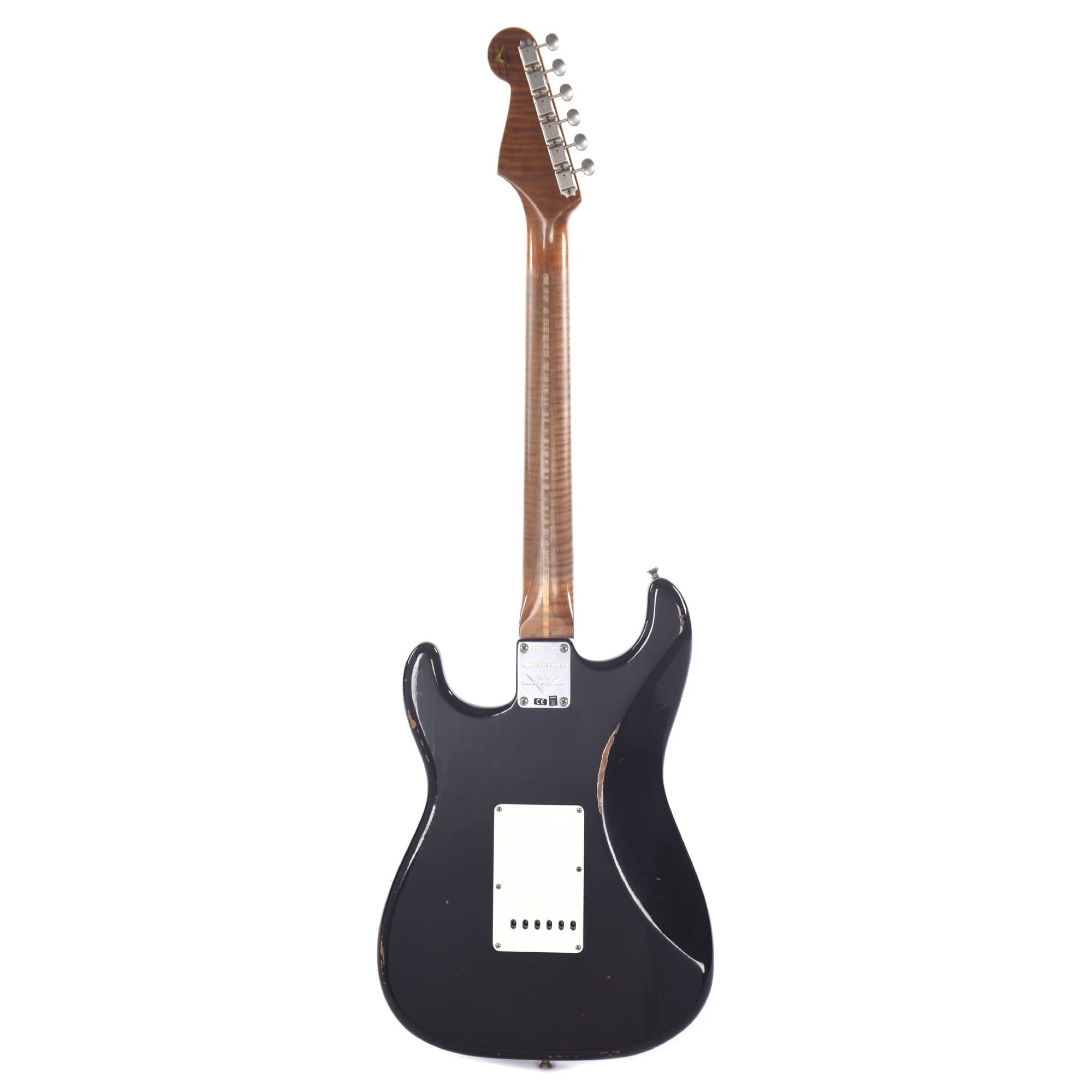 Fender Custom Shop 2018 Limited Roasted Tomatillo Stratocaster Relic Aged Black Electric Guitars / Solid Body