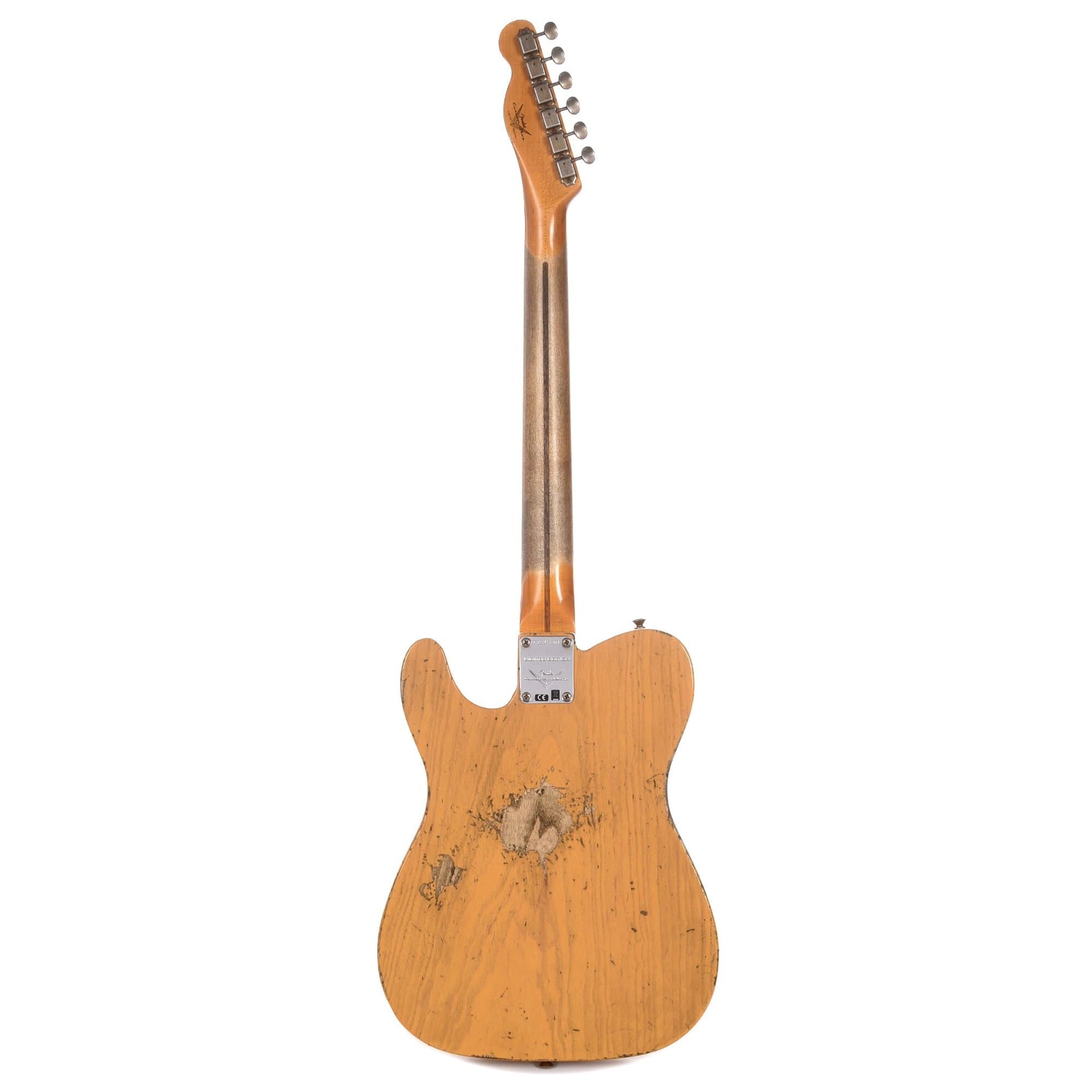 Fender Custom Shop 2019 Limited Edition '50s Vibra Telecaster Heavy Relic Aged Butterscotch Blonde Electric Guitars / Solid Body