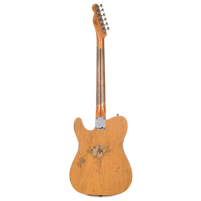 Fender Custom Shop 2019 Limited Edition '50s Vibra Telecaster Heavy Relic Aged Butterscotch Blonde Electric Guitars / Solid Body