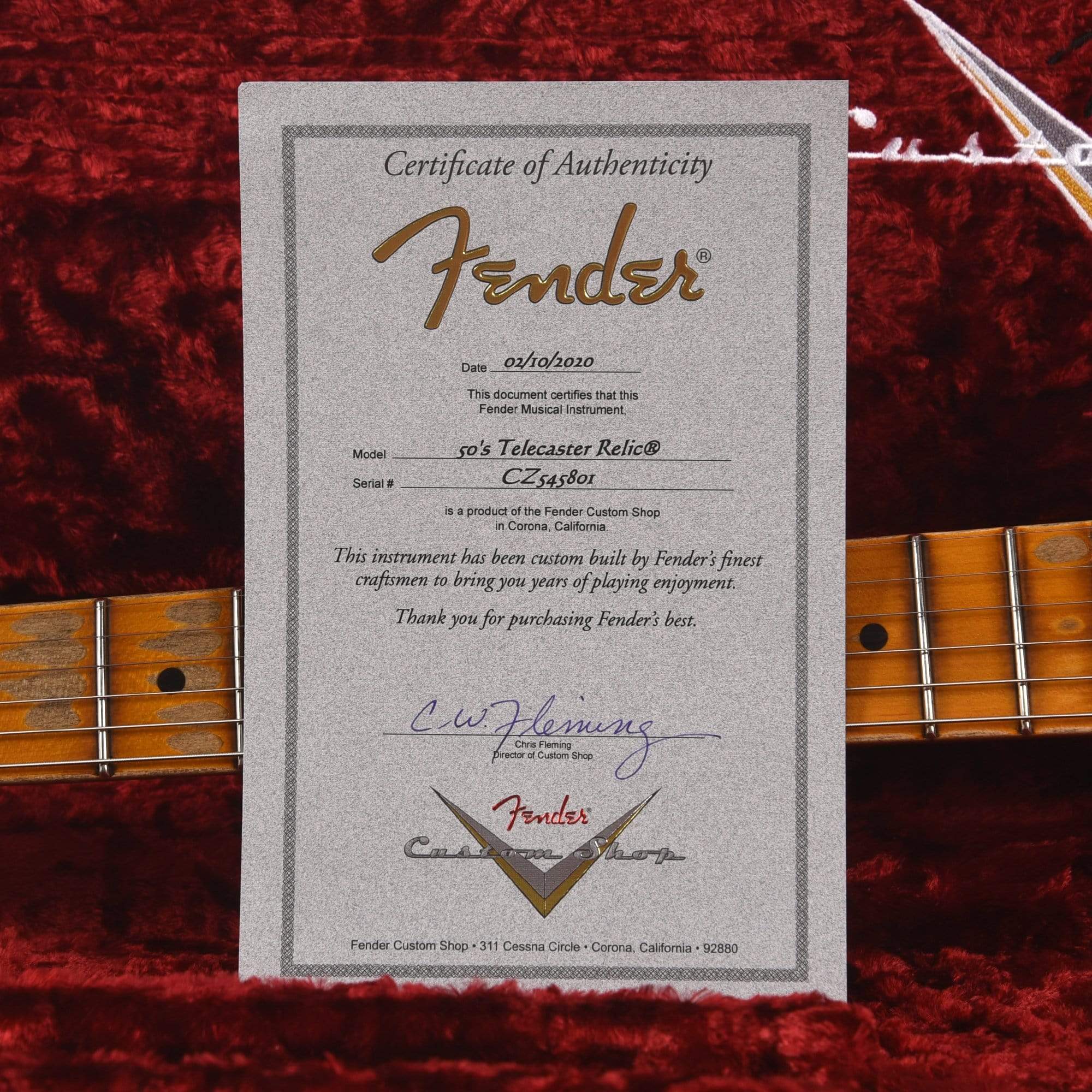 Fender Custom Shop 2019 Limited Edition '50s Vibra Telecaster Heavy Relic Aged Butterscotch Blonde Electric Guitars / Solid Body