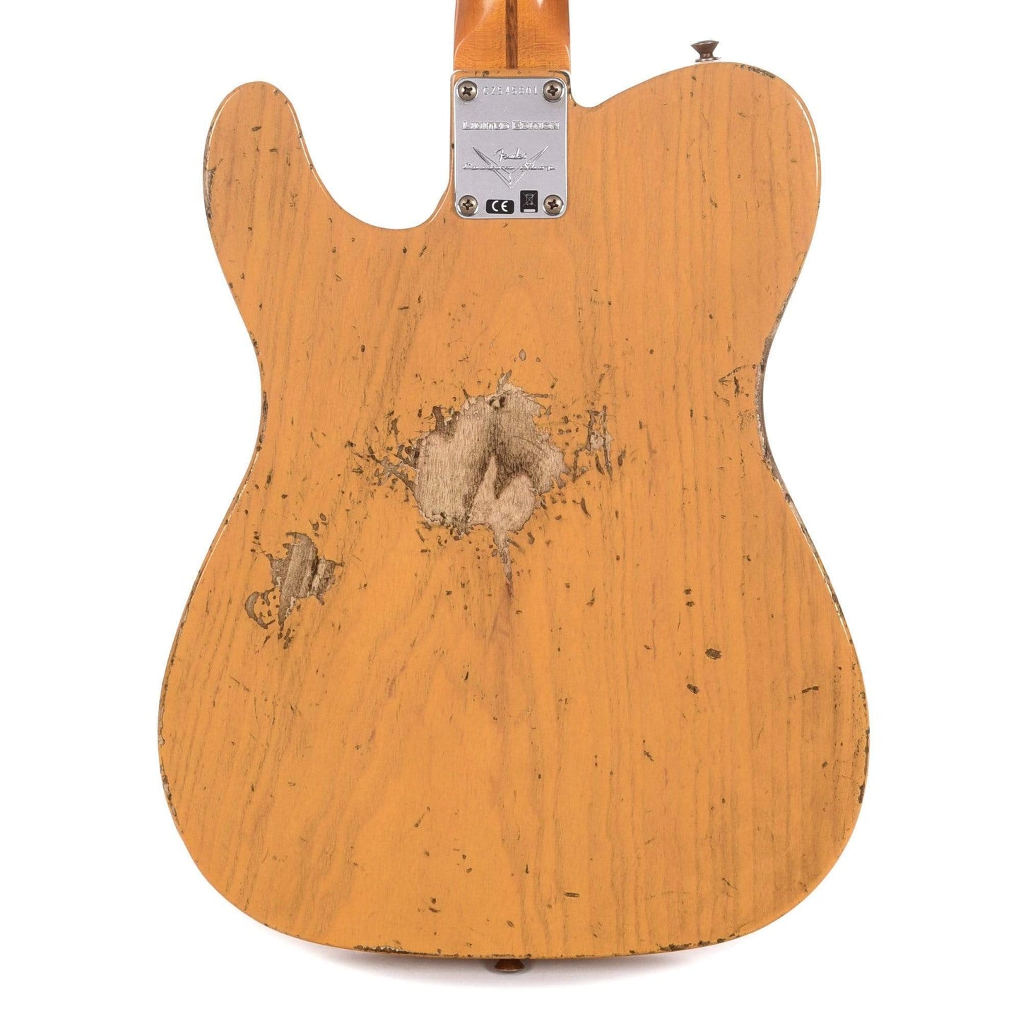 Fender Custom Shop 2019 Limited Edition '50s Vibra Telecaster Heavy Relic Aged Butterscotch Blonde Electric Guitars / Solid Body