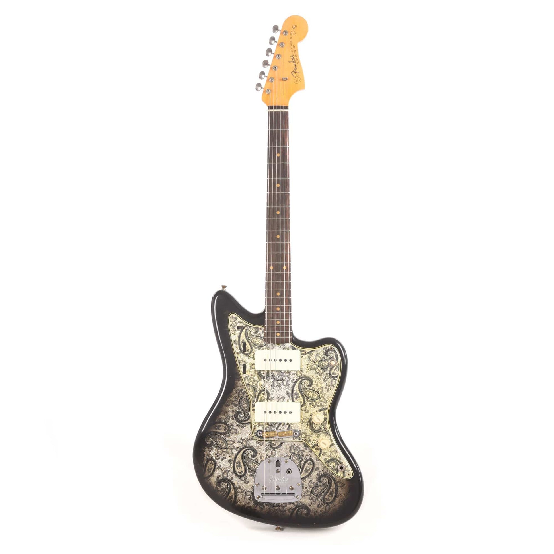 Fender Custom Shop 2019 Limited Edition Black Paisley Jazzmaster Journeyman Black Paisley Electric Guitars / Solid Body