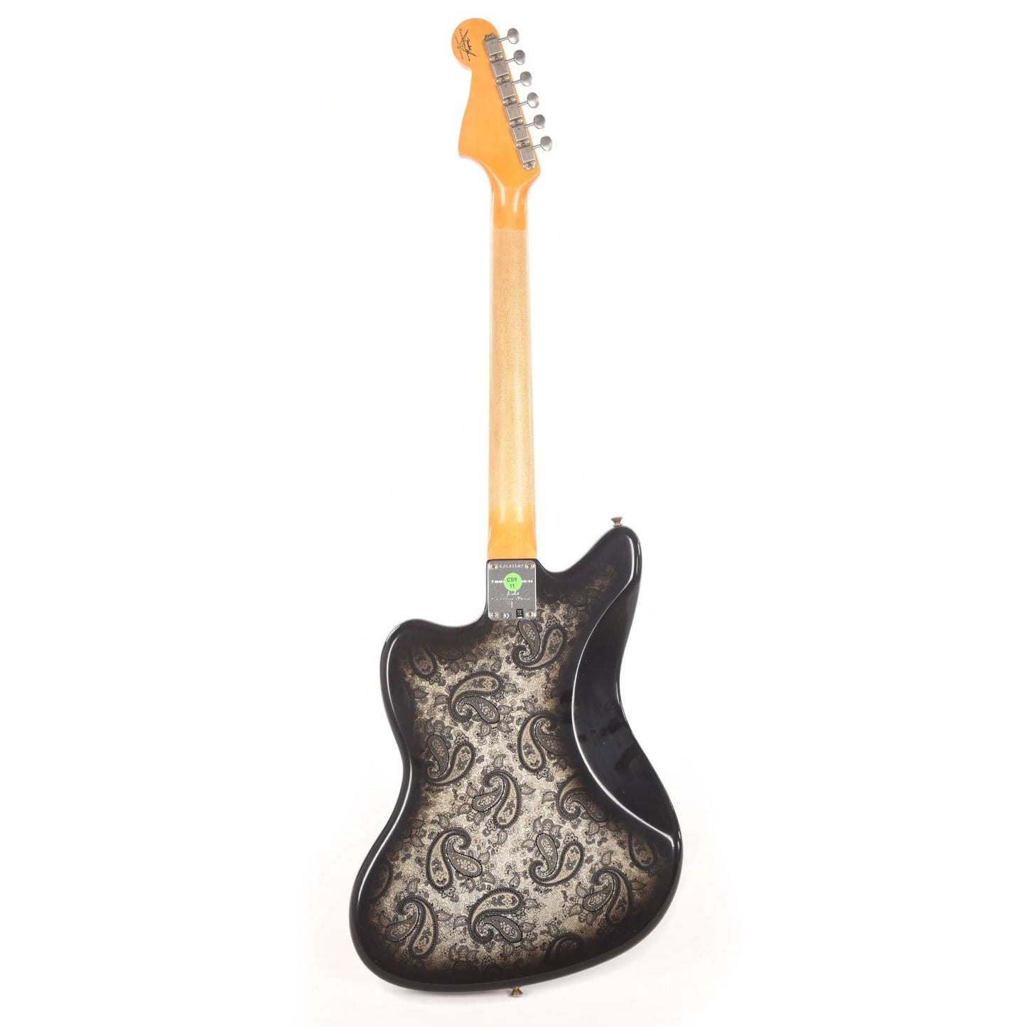 Fender Custom Shop 2019 Limited Edition Black Paisley Jazzmaster Journeyman Black Paisley Electric Guitars / Solid Body