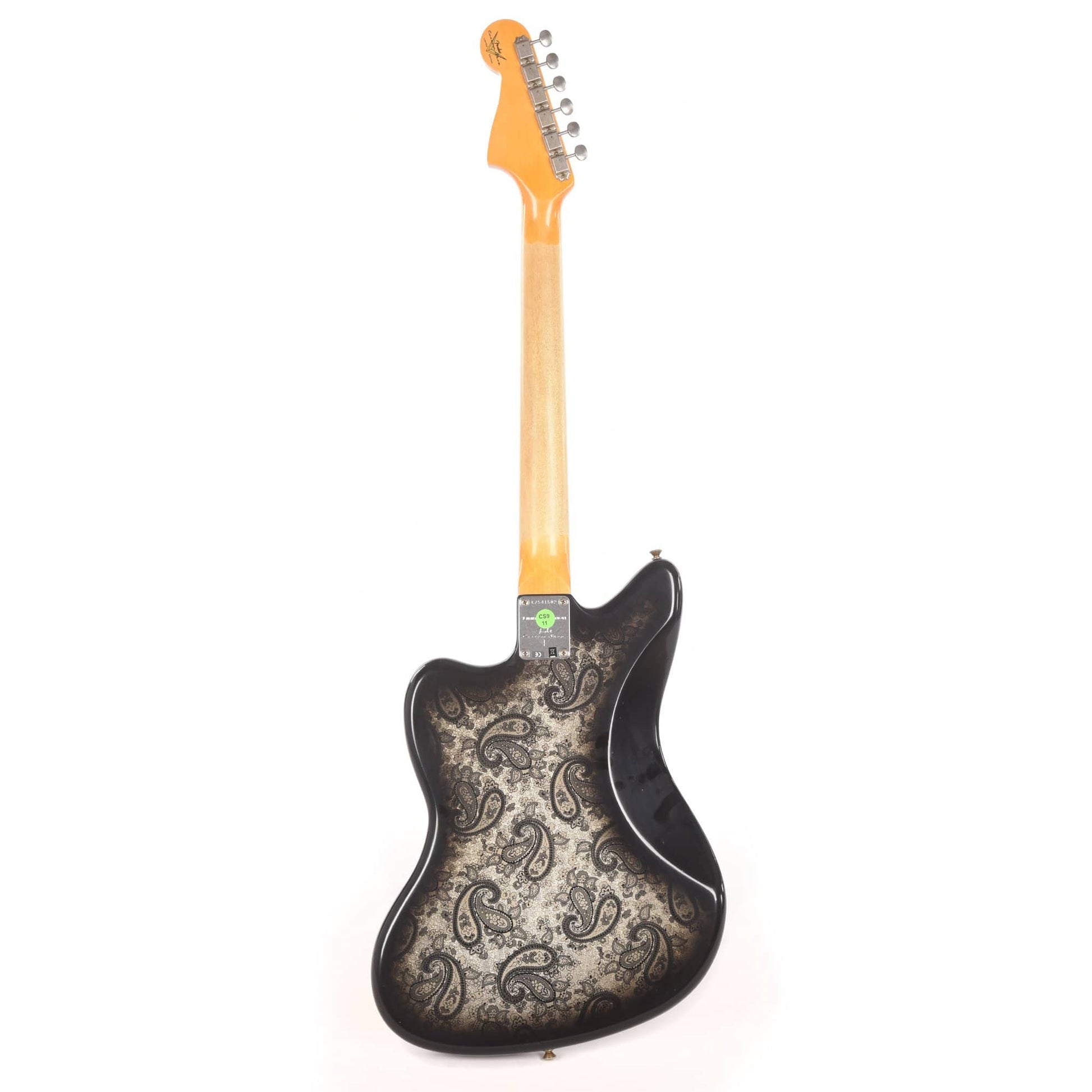 Fender Custom Shop 2019 Limited Edition Black Paisley Jazzmaster Journeyman Black Paisley Electric Guitars / Solid Body