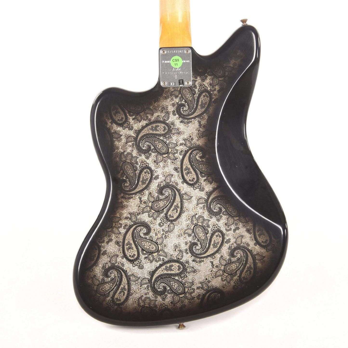 Fender Custom Shop 2019 Limited Edition Black Paisley Jazzmaster Journeyman Black Paisley Electric Guitars / Solid Body