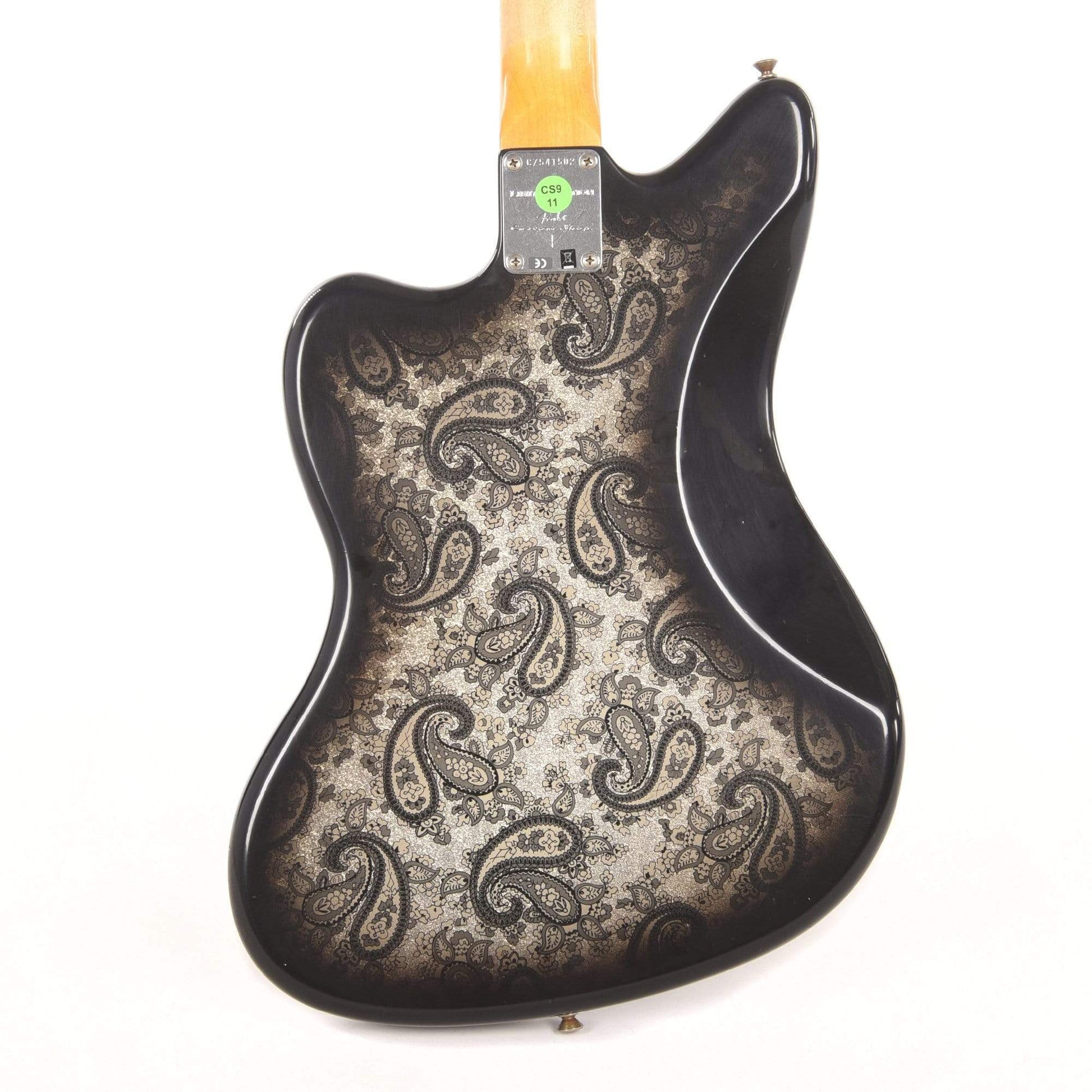 Fender Custom Shop 2019 Limited Edition Black Paisley Jazzmaster Journeyman Black Paisley Electric Guitars / Solid Body