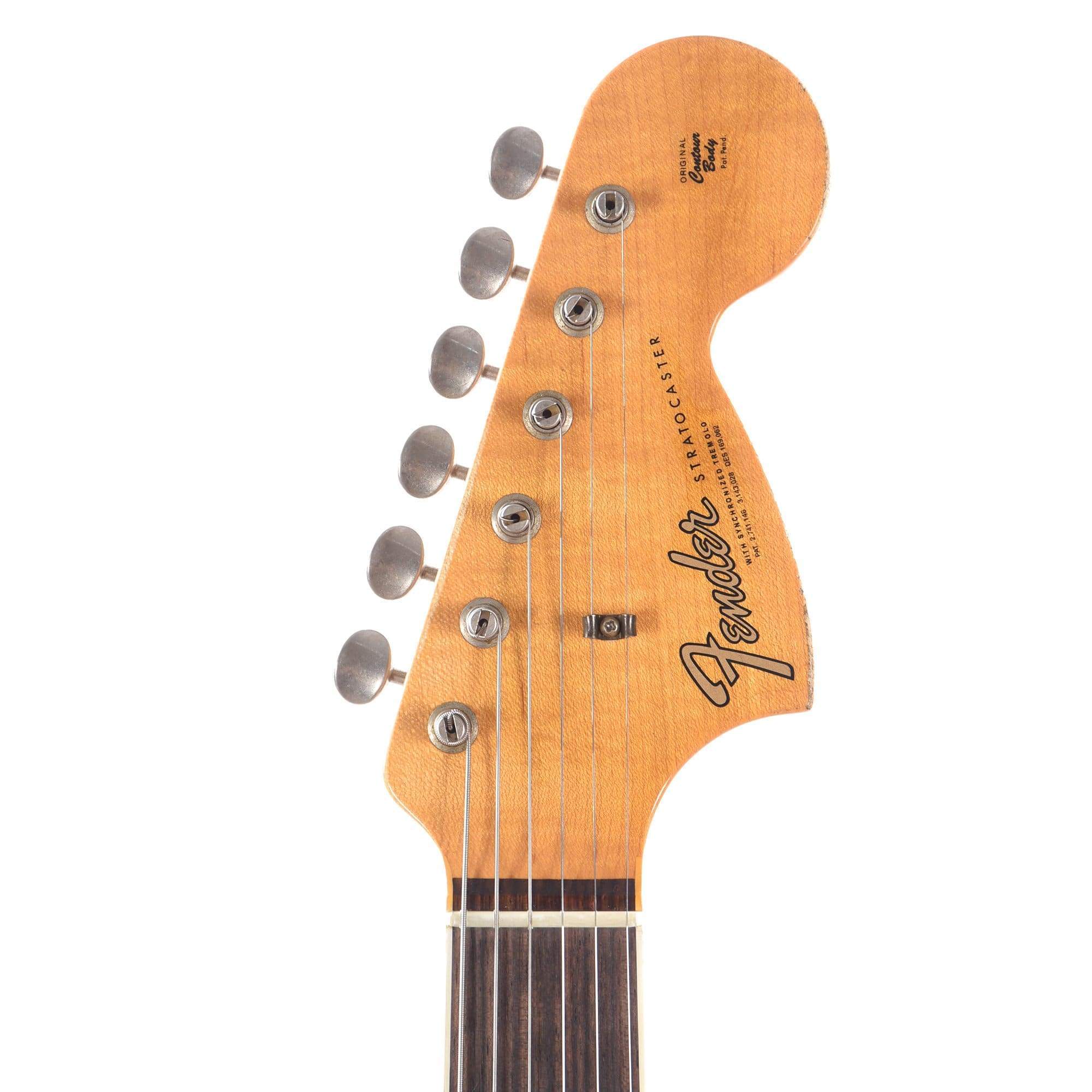 Fender Custom Shop 2019 Time Machine 1967 Stratocaster Relic Aged Ice Blue Metallic Electric Guitars / Solid Body