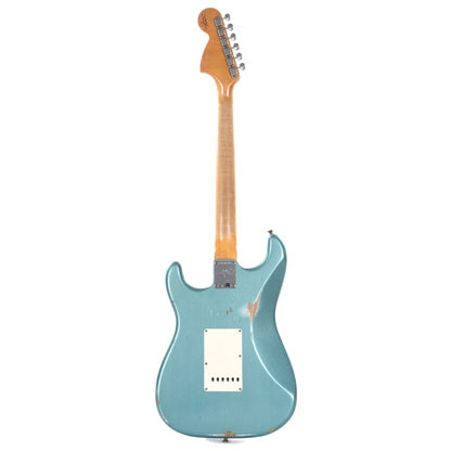 Fender Custom Shop 2019 Time Machine 1967 Stratocaster Relic Aged Ice Blue Metallic Electric Guitars / Solid Body