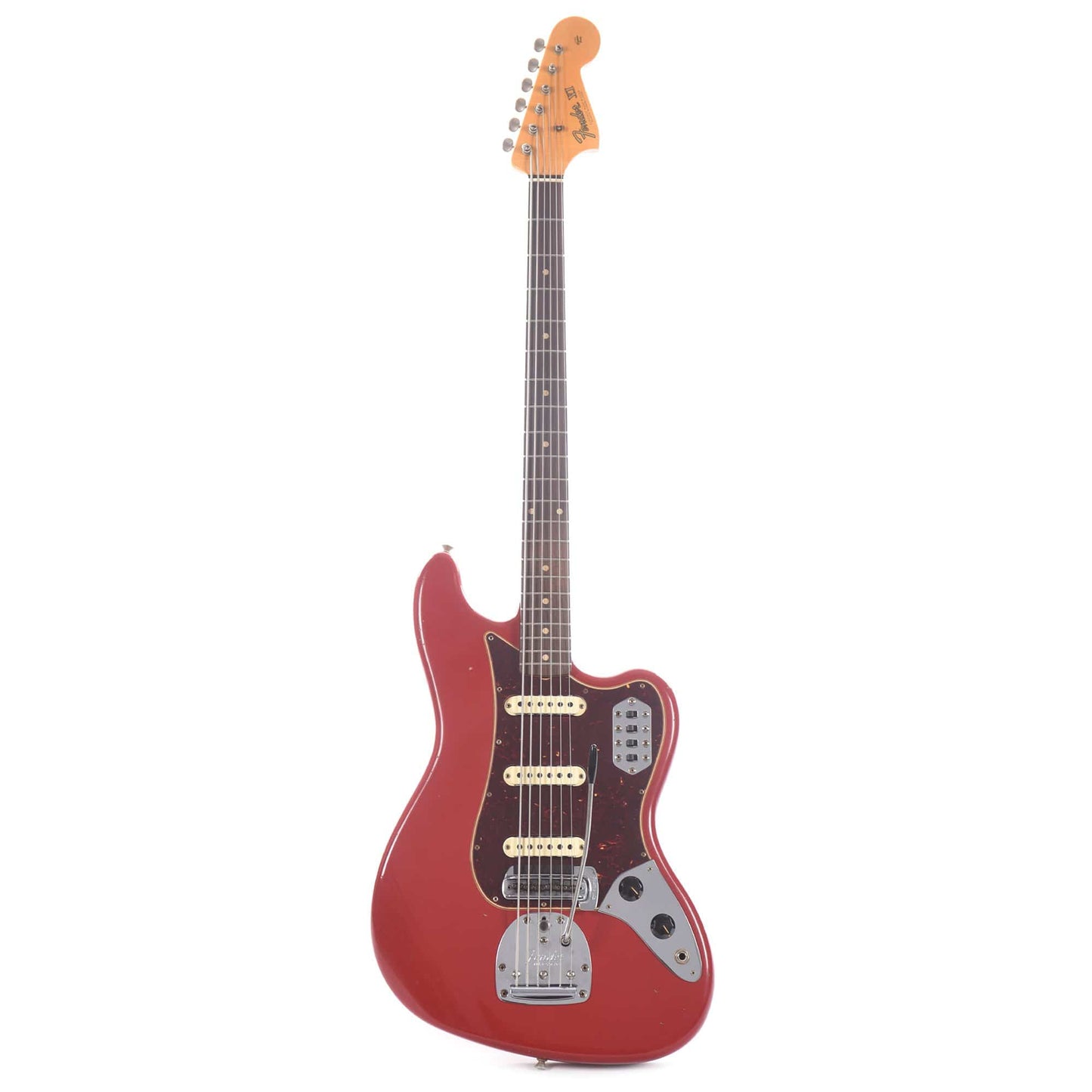 Fender Custom Shop 2020 Limited Edition 1964 Bass VI Journeyman Aged Dakota Red Electric Guitars / Solid Body