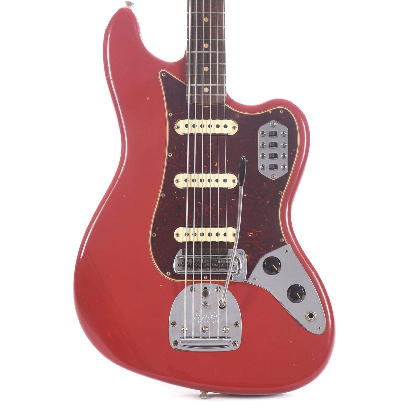 Fender Custom Shop 2020 Limited Edition 1964 Bass VI Journeyman Aged Dakota Red Electric Guitars / Solid Body