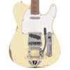 Fender Custom Shop 2020 Limited Edition 1969 Roasted Telecaster Relic Aged Vintage White w/Bigsby Electric Guitars / Solid Body