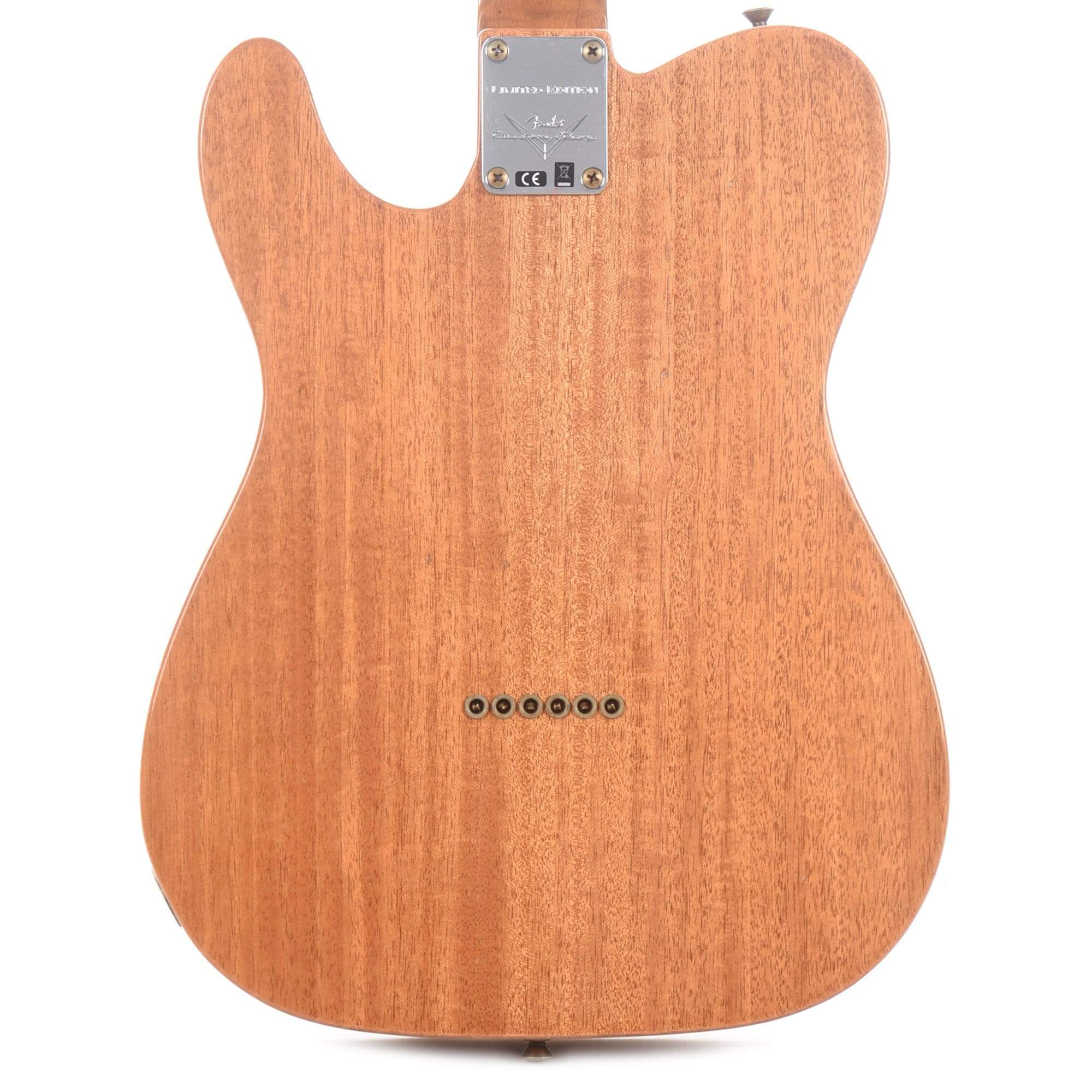 Fender Custom Shop 2020 Limited Edition P90 Mahogany Telecaster Journeyman Aged Firemist Gold Electric Guitars / Solid Body
