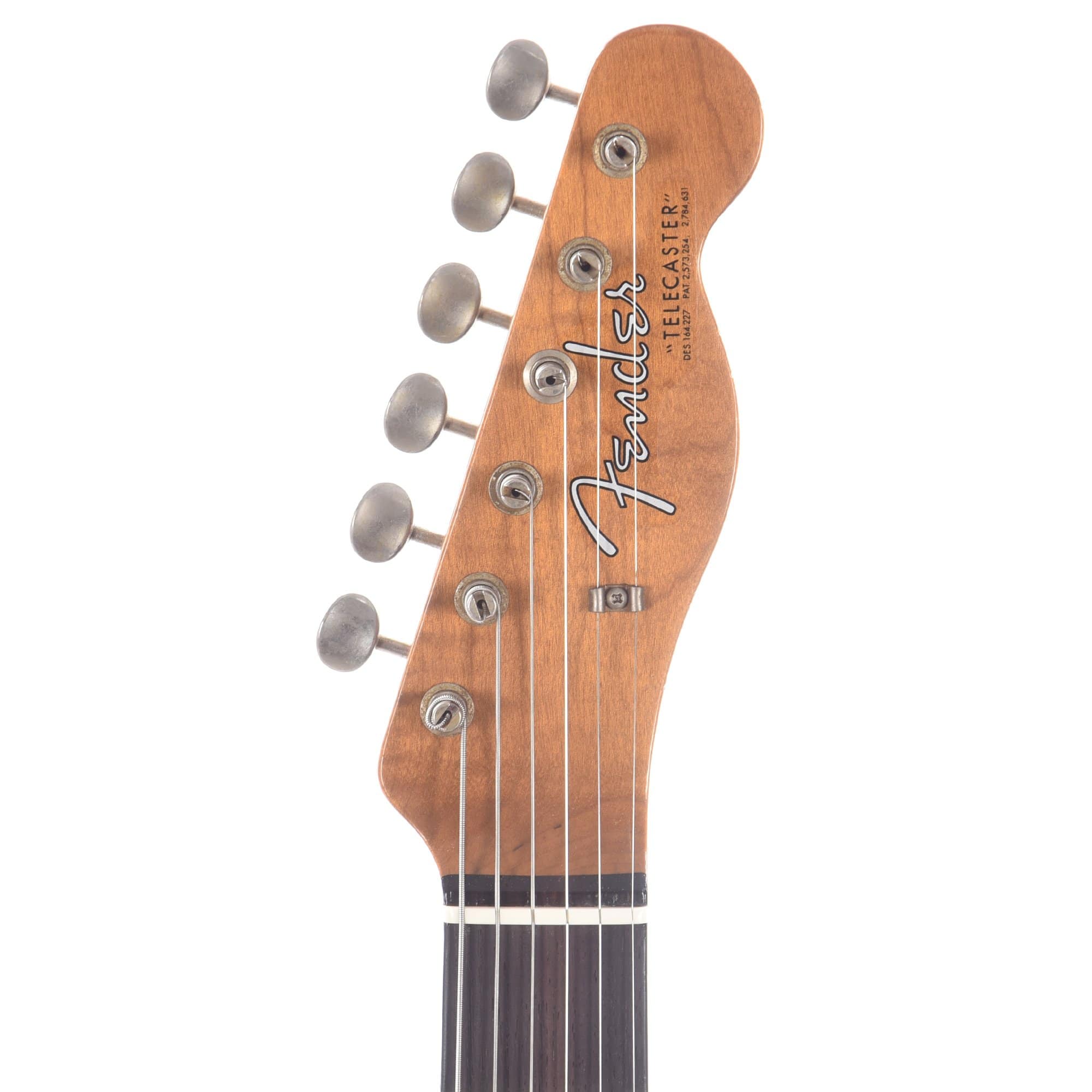 Fender Custom Shop 2020 Limited Edition P90 Mahogany Telecaster Journeyman Aged Firemist Gold Electric Guitars / Solid Body