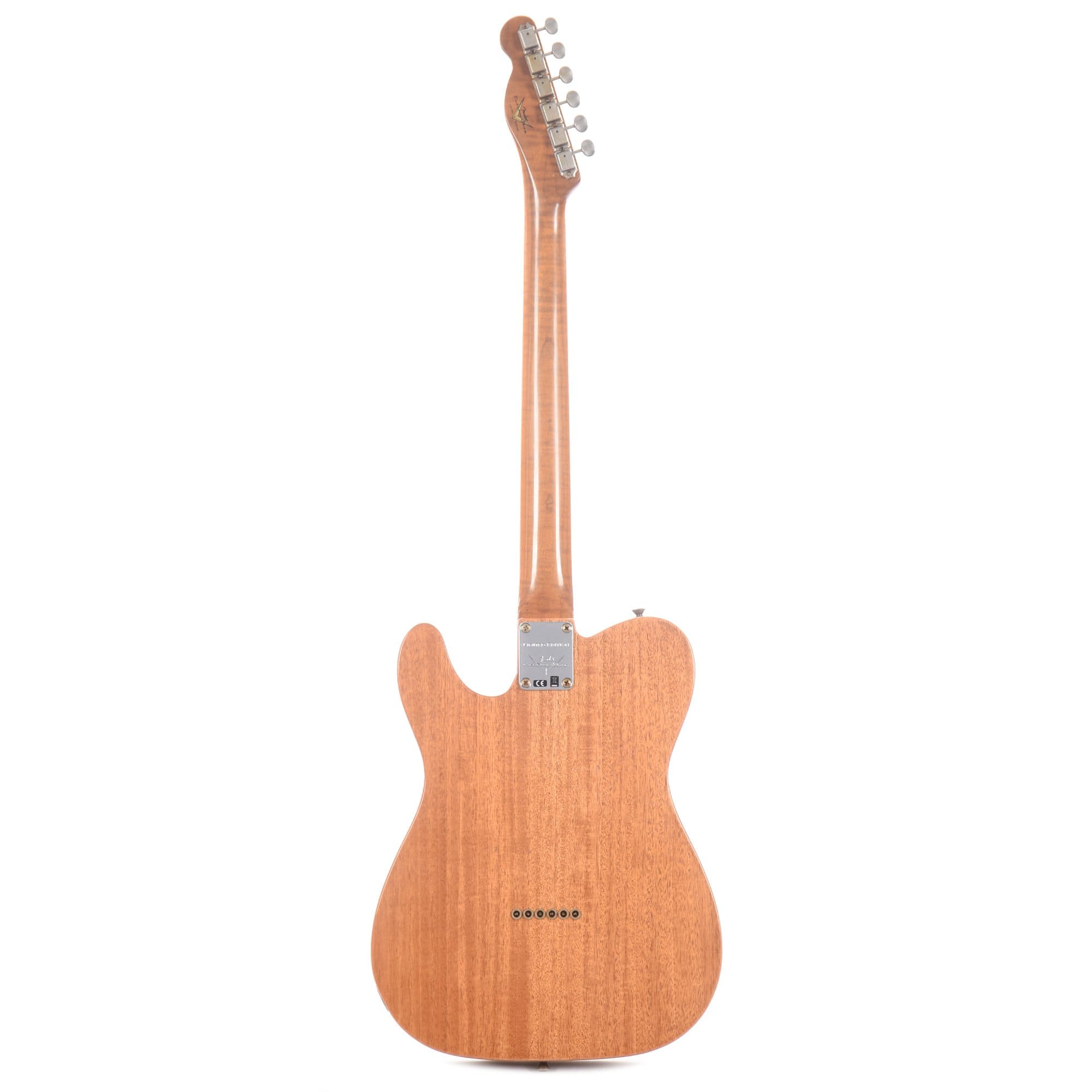 Fender Custom Shop 2020 Limited Edition P90 Mahogany Telecaster Journeyman Aged Firemist Gold Electric Guitars / Solid Body