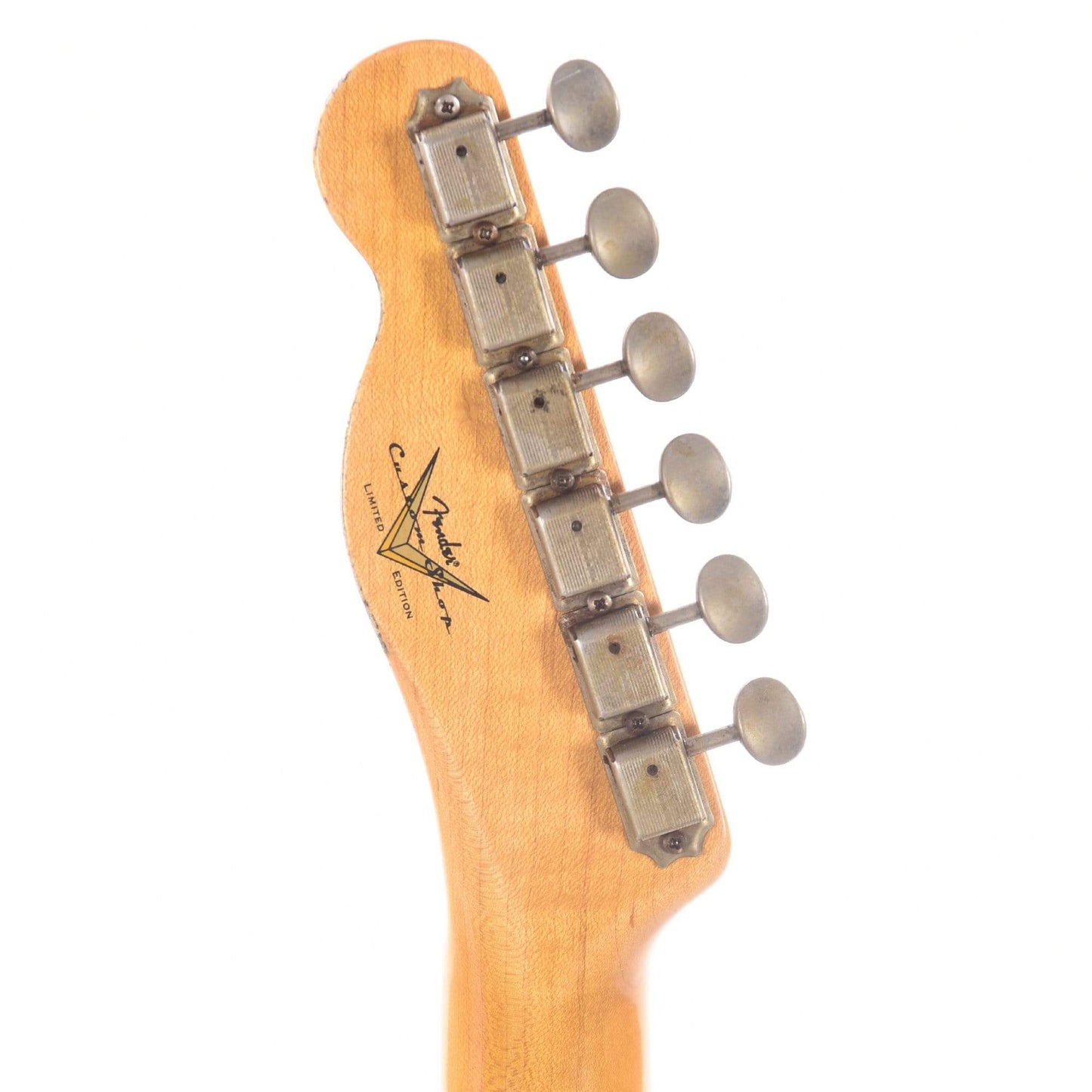 Fender Custom Shop 2020 Limited Edition Roasted Pine Double Esquire Relic Aged Black Electric Guitars / Solid Body