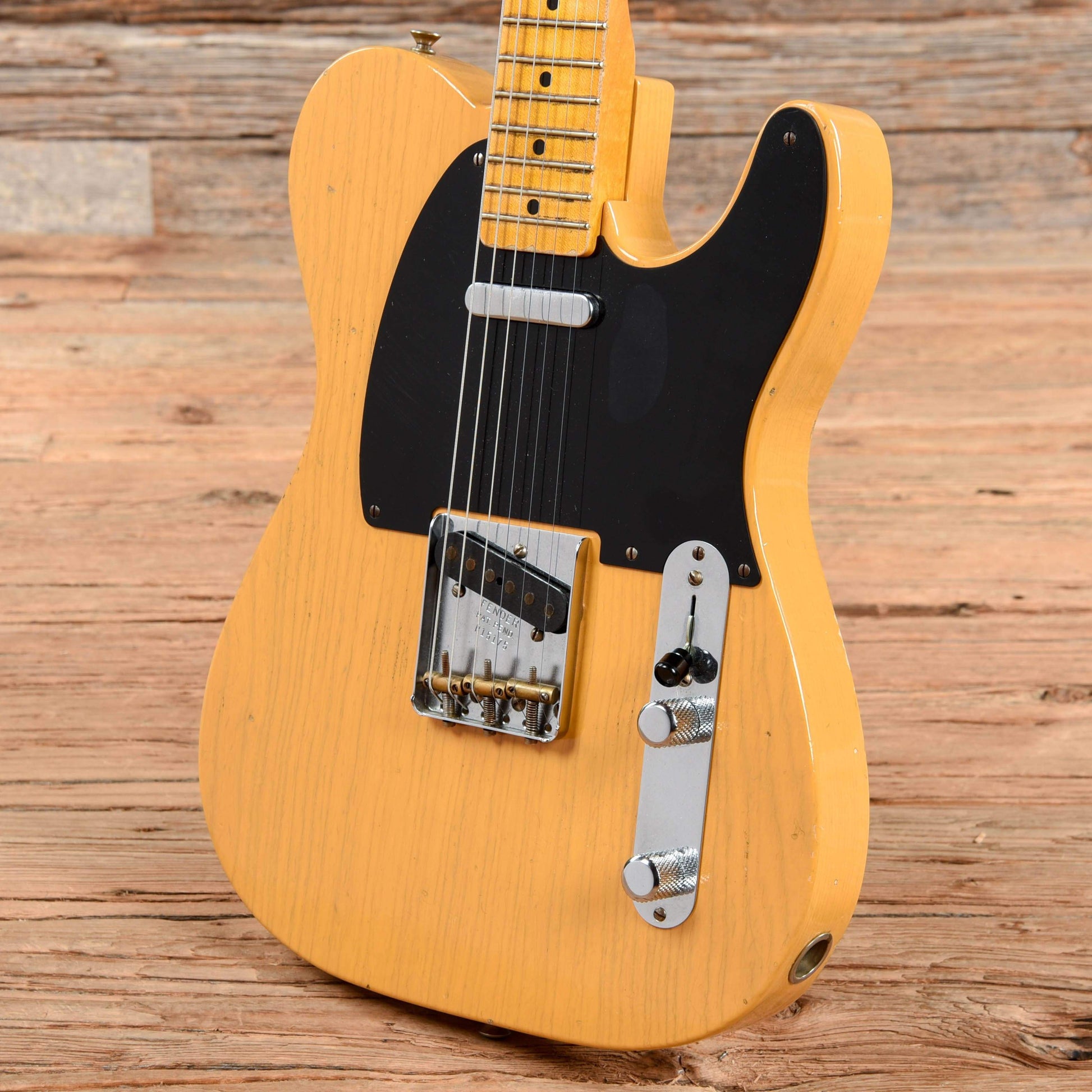 Fender Custom Shop 20th Anniversary Nocaster Relic Butterscotch Blonde 2015 Electric Guitars / Solid Body