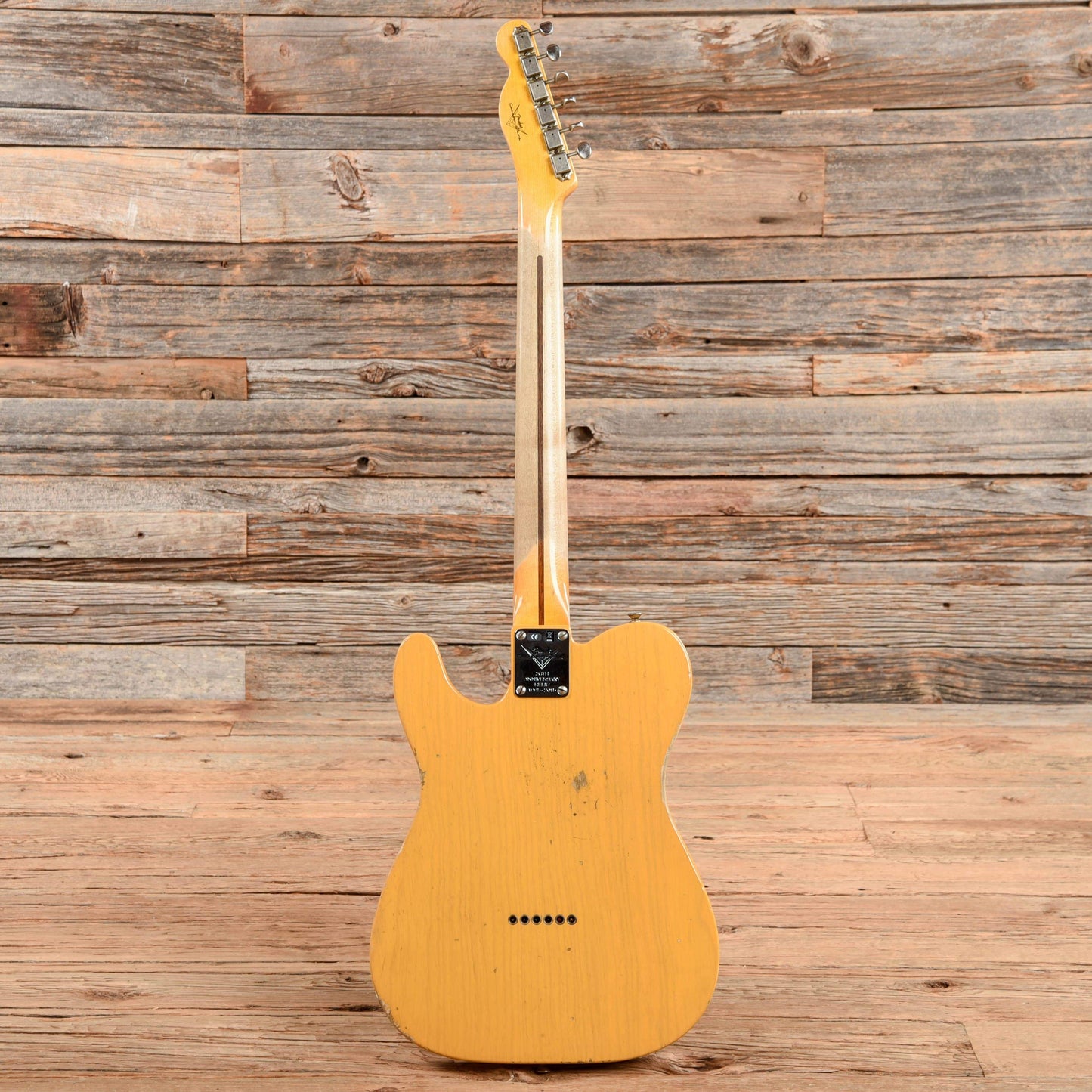 Fender Custom Shop 20th Anniversary Nocaster Relic Butterscotch Blonde 2015 Electric Guitars / Solid Body