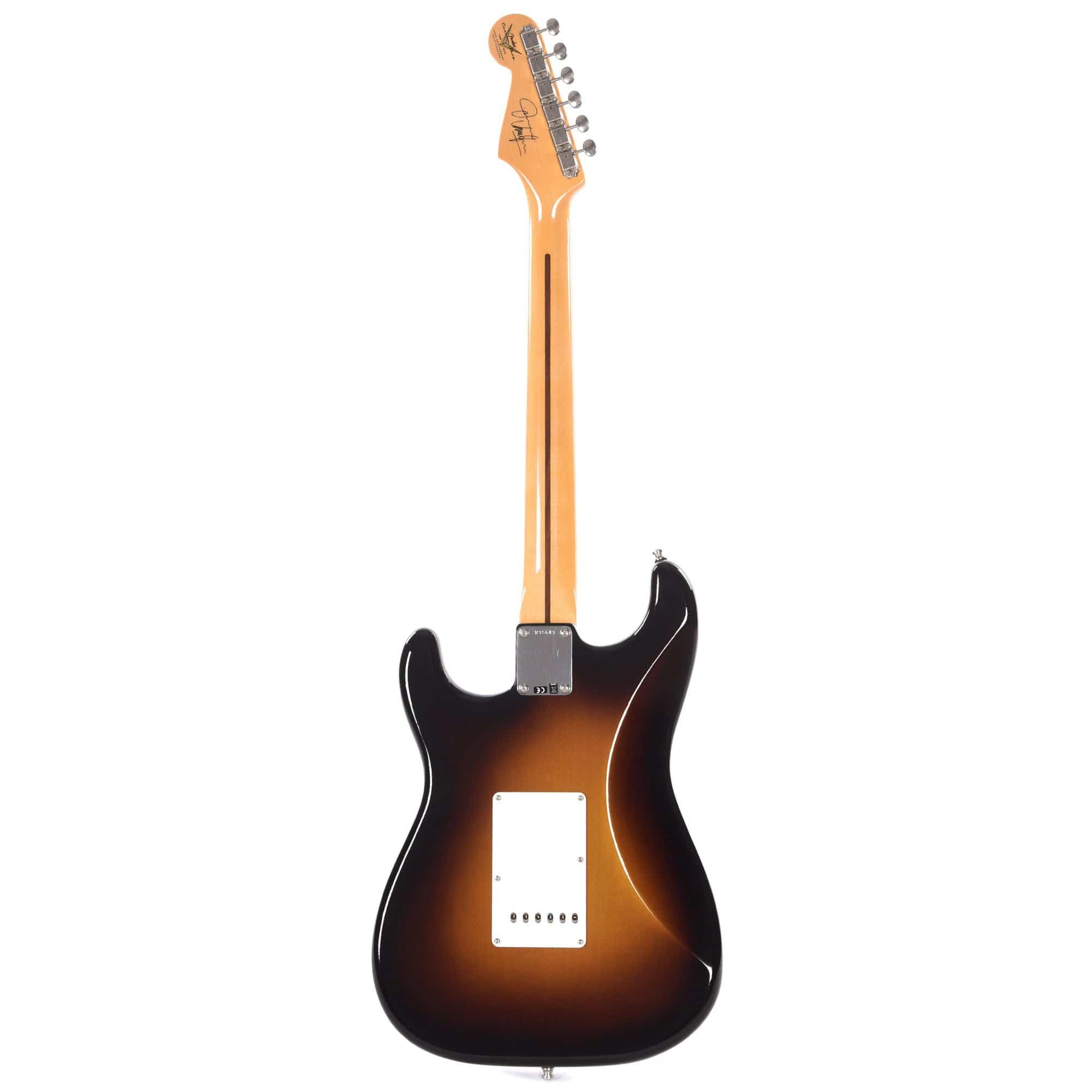 Fender Custom Shop 30th Anniversary Jimmie Vaughan Signature Stratocaster Wide Fade 2-Tone Sunburst Electric Guitars / Solid Body