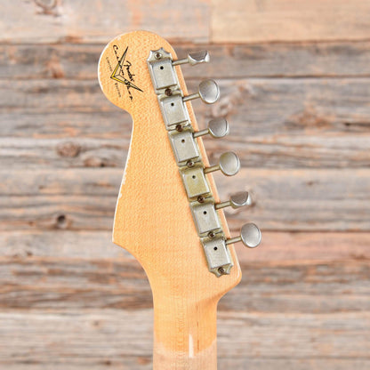 Fender Custom Shop '50s Duo-Tone Stratocaster Relic Sunburst 2012 Electric Guitars / Solid Body