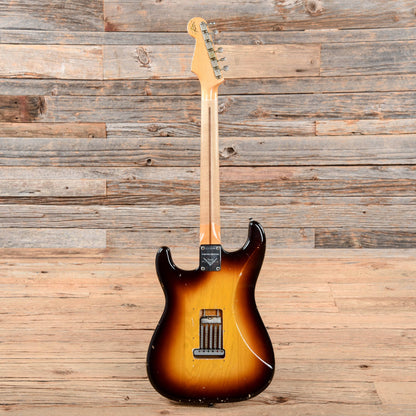 Fender Custom Shop '50s Duo-Tone Stratocaster Relic Sunburst 2012 Electric Guitars / Solid Body