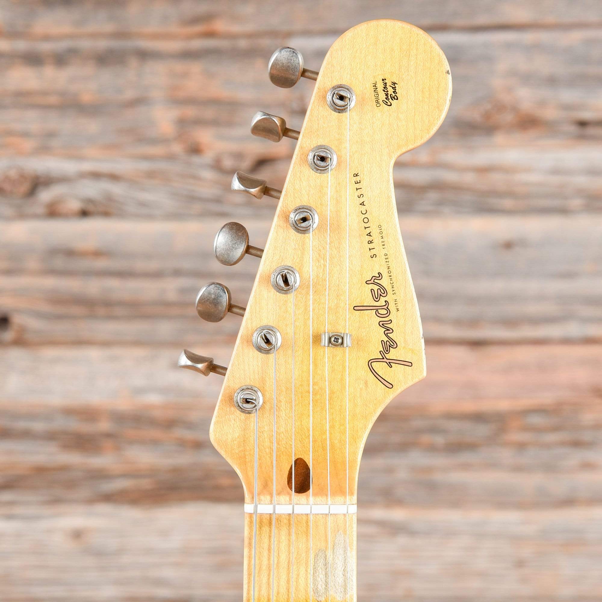 Fender Custom Shop '50s Stratocaster Journeyman Relic Aged Vintage White 2019 Electric Guitars / Solid Body