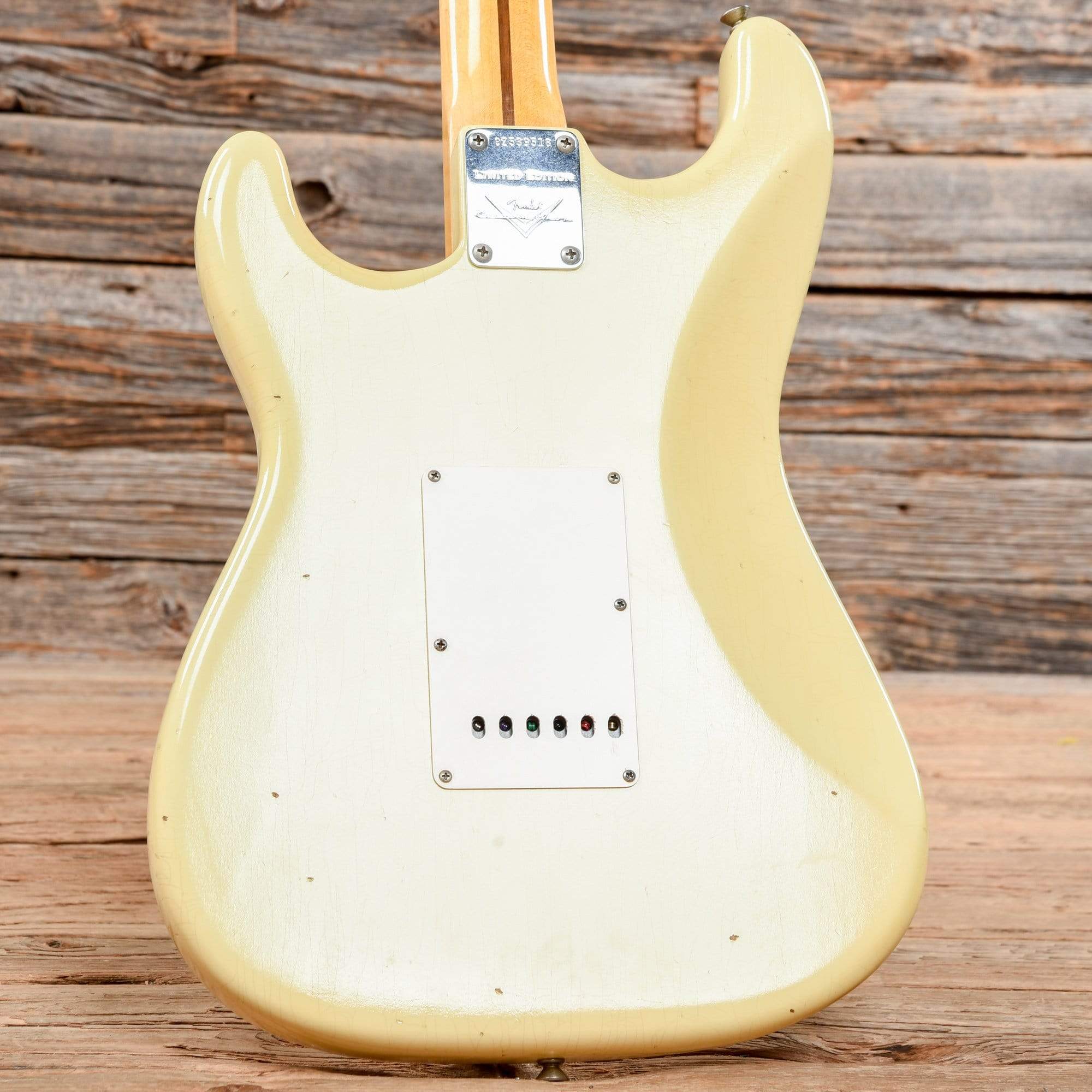 Fender Custom Shop '50s Stratocaster Journeyman Relic Aged Vintage White 2019 Electric Guitars / Solid Body