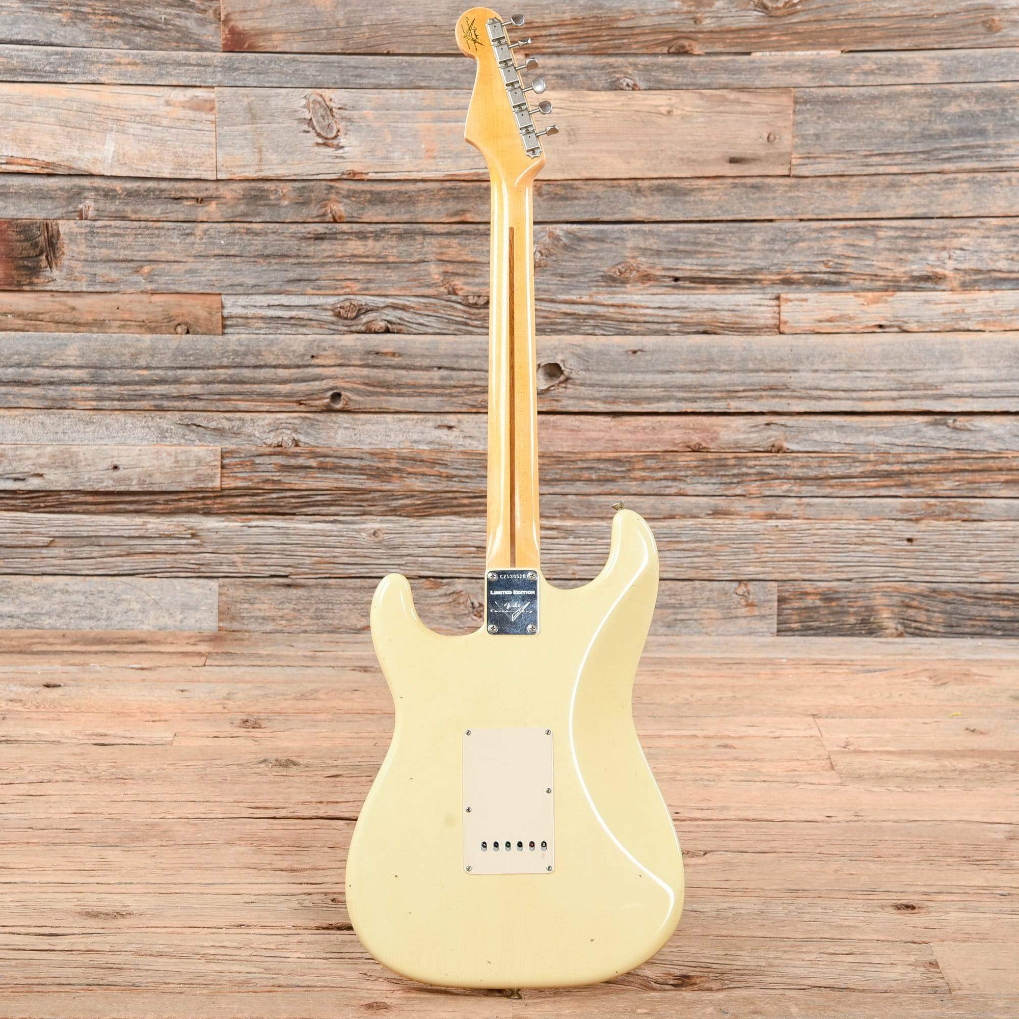 Fender Custom Shop '50s Stratocaster Journeyman Relic Aged Vintage White 2019 Electric Guitars / Solid Body