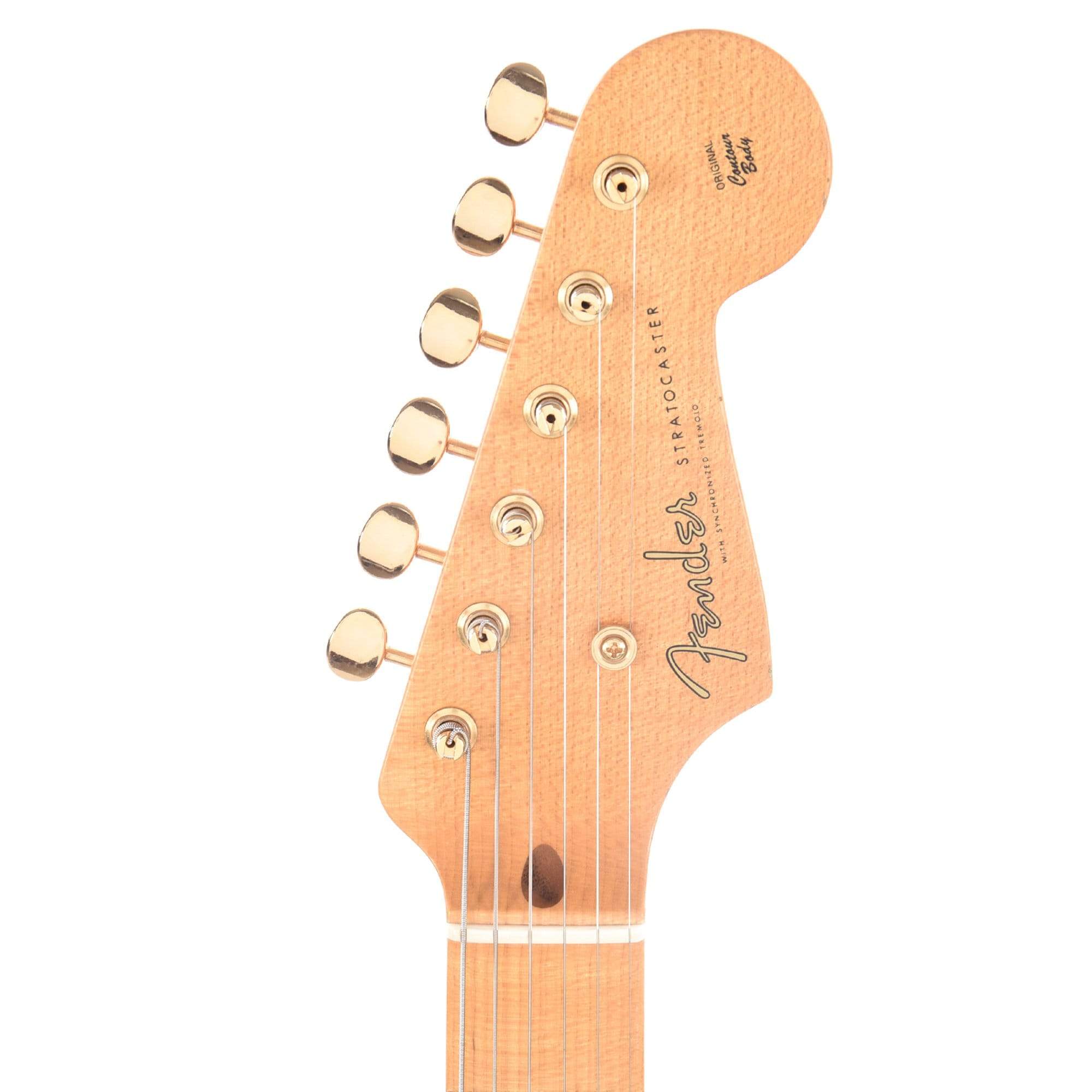 Fender Custom Shop '50s Stratocaster Journeyman Relic Black Master Built by Yuriy Shishkov Electric Guitars / Solid Body