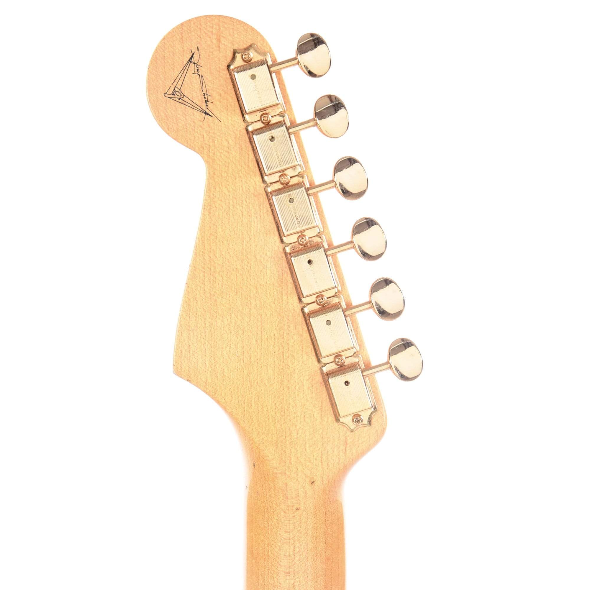 Fender Custom Shop '50s Stratocaster Journeyman Relic Black Master Built by Yuriy Shishkov Electric Guitars / Solid Body