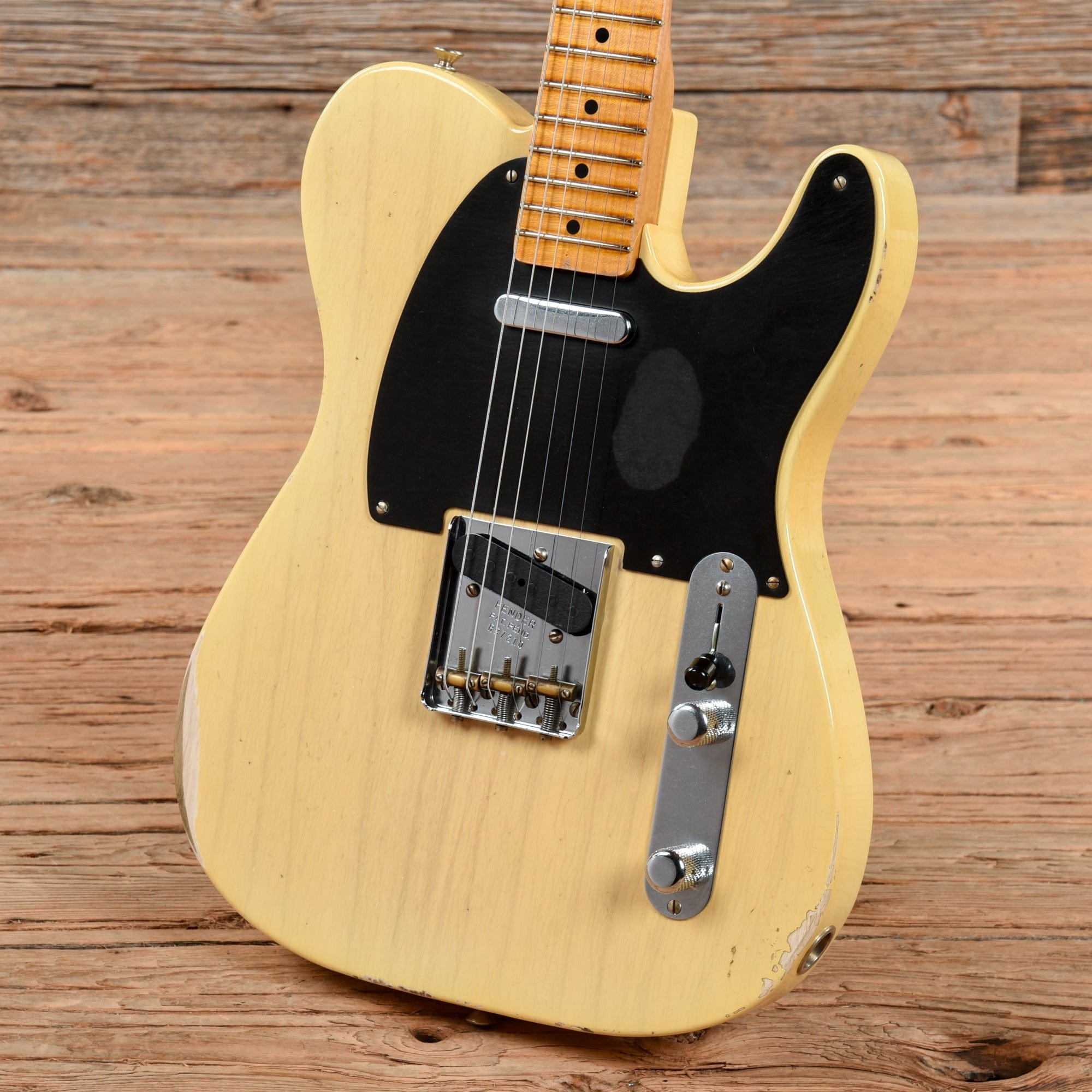 Fender Custom Shop '51 Nocaster Relic Blonde Electric Guitars / Solid Body