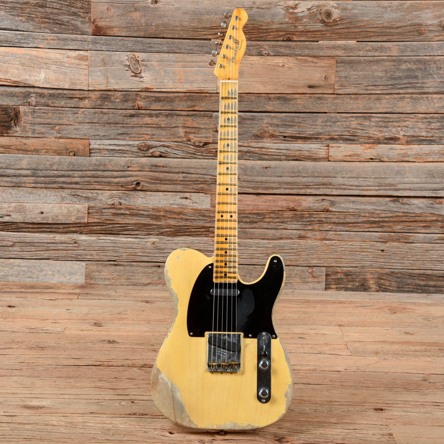Fender Custom Shop 51 Telecaster Reissue Relic Butterscotch 2017 Electric Guitars / Solid Body