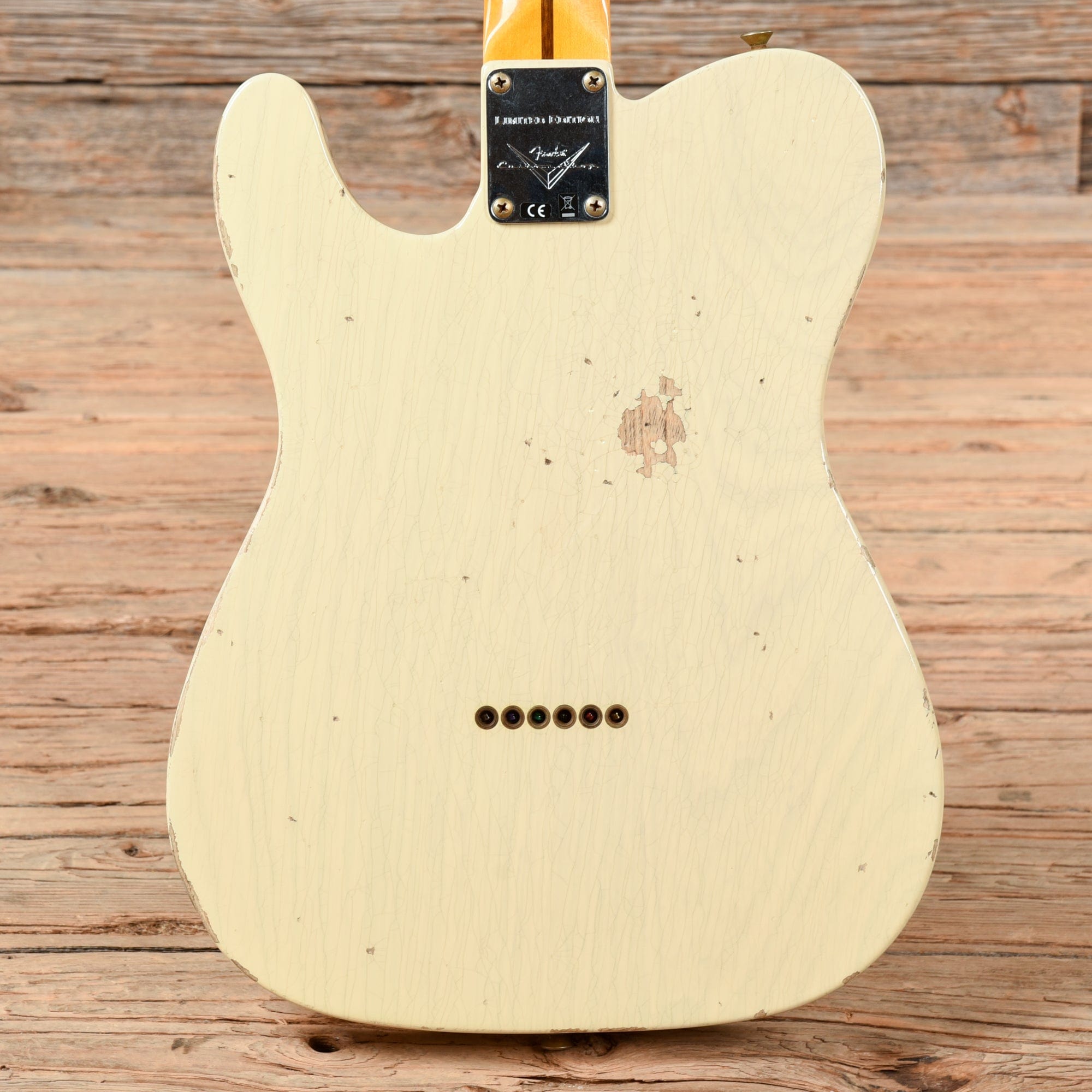 Fender Custom Shop '52 Telecaster HS Relic Vintage Blonde 2022 Electric Guitars / Solid Body