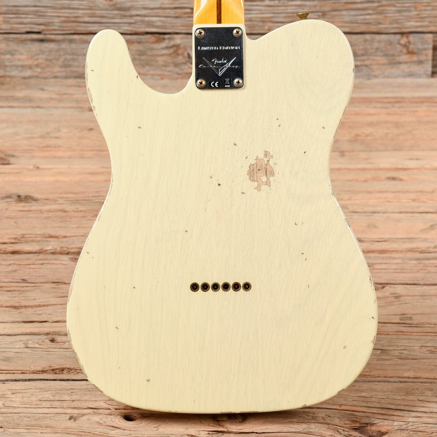 Fender Custom Shop '52 Telecaster HS Relic Vintage Blonde 2022 Electric Guitars / Solid Body