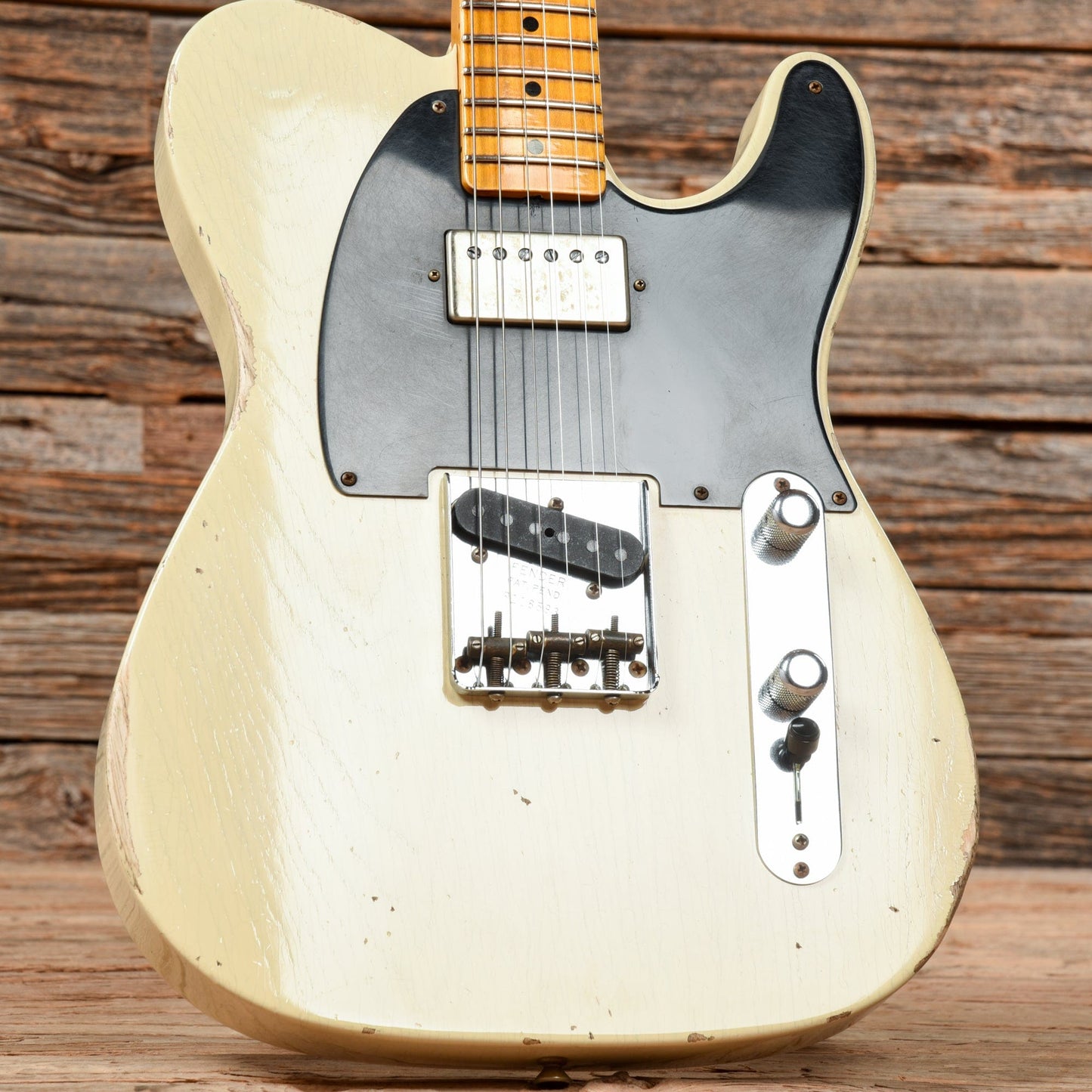 Fender Custom Shop '52 Telecaster HS Relic Vintage Blonde 2022 Electric Guitars / Solid Body