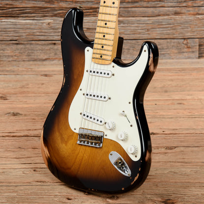 Fender Custom Shop '55 Stratocaster Hardtail Relic 2-Tone Sunburst 2022 Electric Guitars / Solid Body