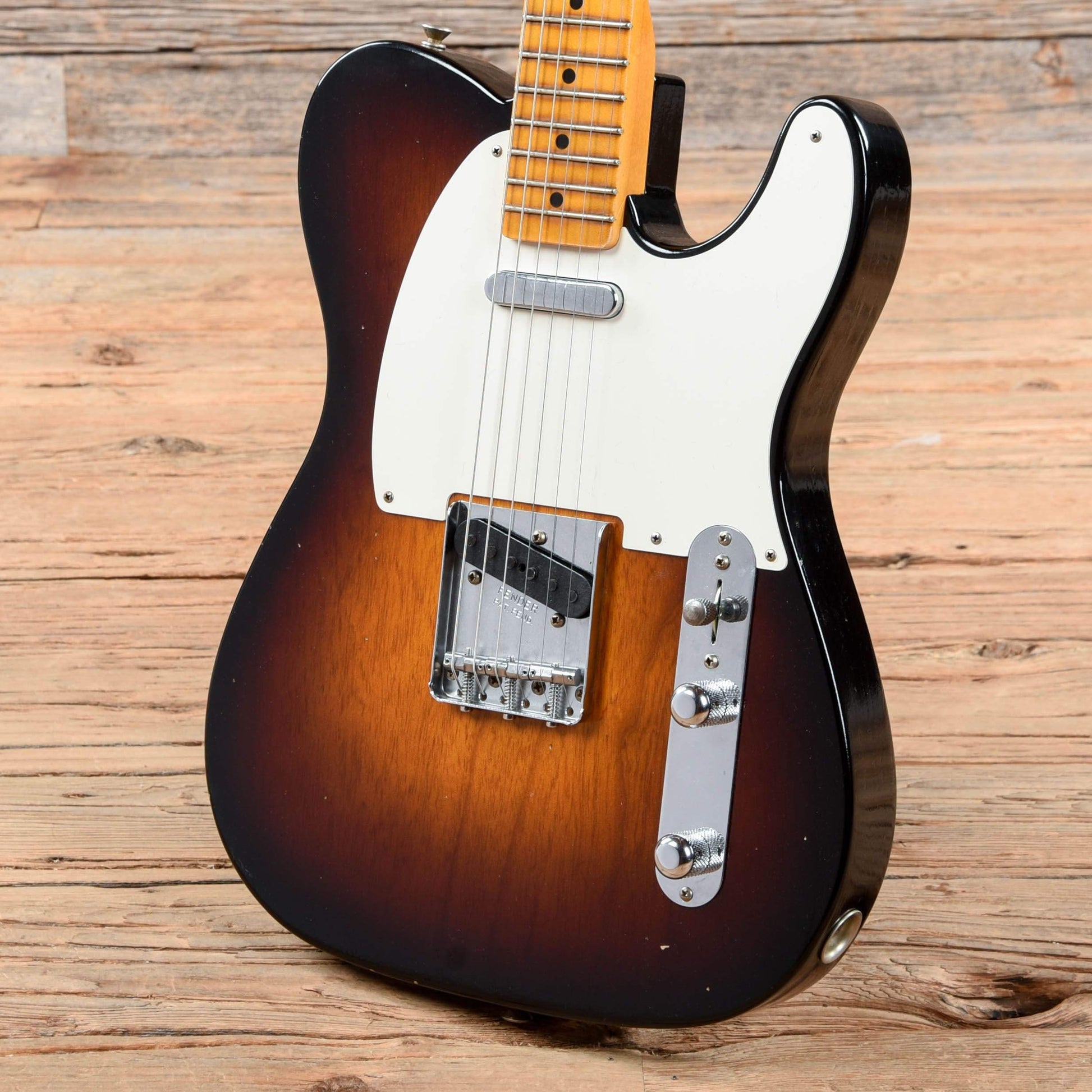Fender Custom Shop '55 Telecaster Journeyman Relic Wide Fade 2-Color Sunburst 2019 Electric Guitars / Solid Body