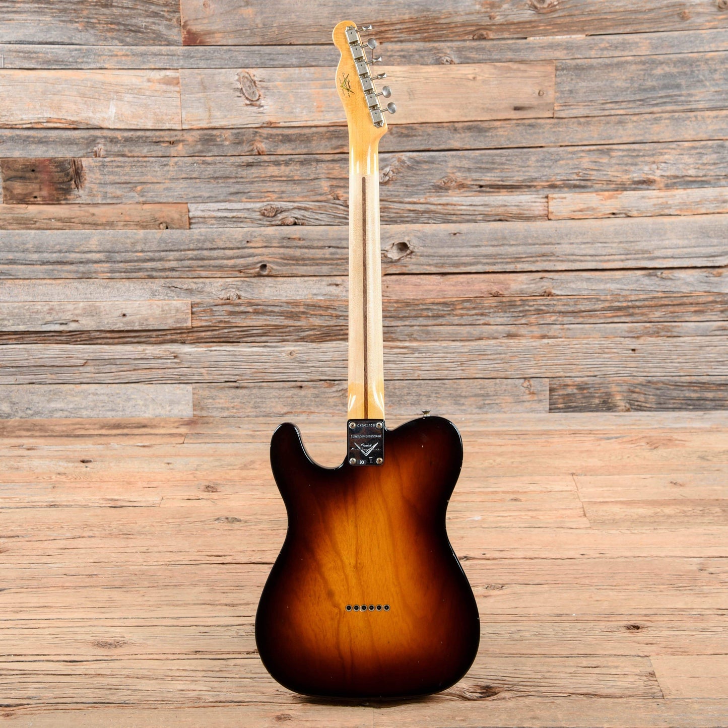 Fender Custom Shop '55 Telecaster Journeyman Relic Wide Fade 2-Color Sunburst 2019 Electric Guitars / Solid Body