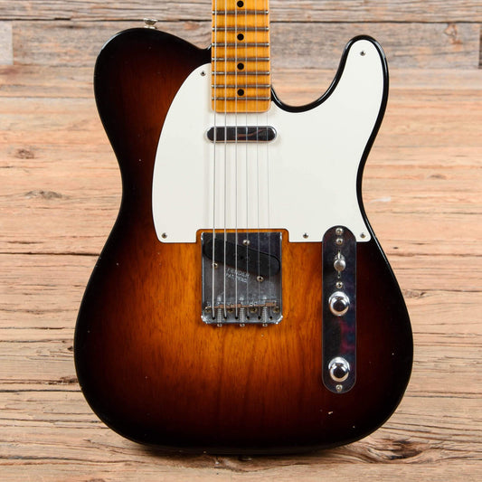 Fender Custom Shop '55 Telecaster Journeyman Relic Wide Fade 2-Color Sunburst 2019 Electric Guitars / Solid Body
