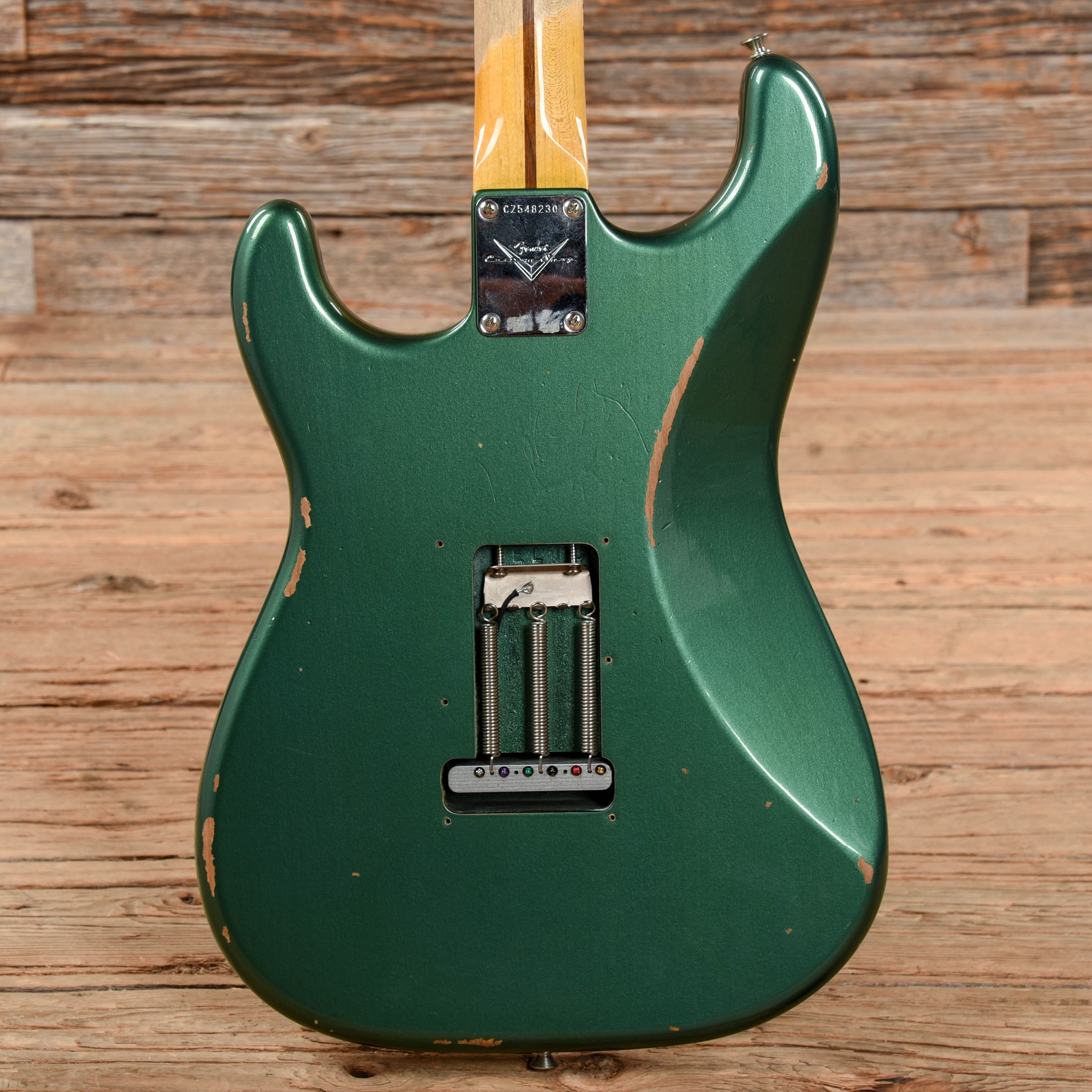Fender Custom Shop '56 Stratocaster Relic Sherwood Green Metallic 2020 Electric Guitars / Solid Body