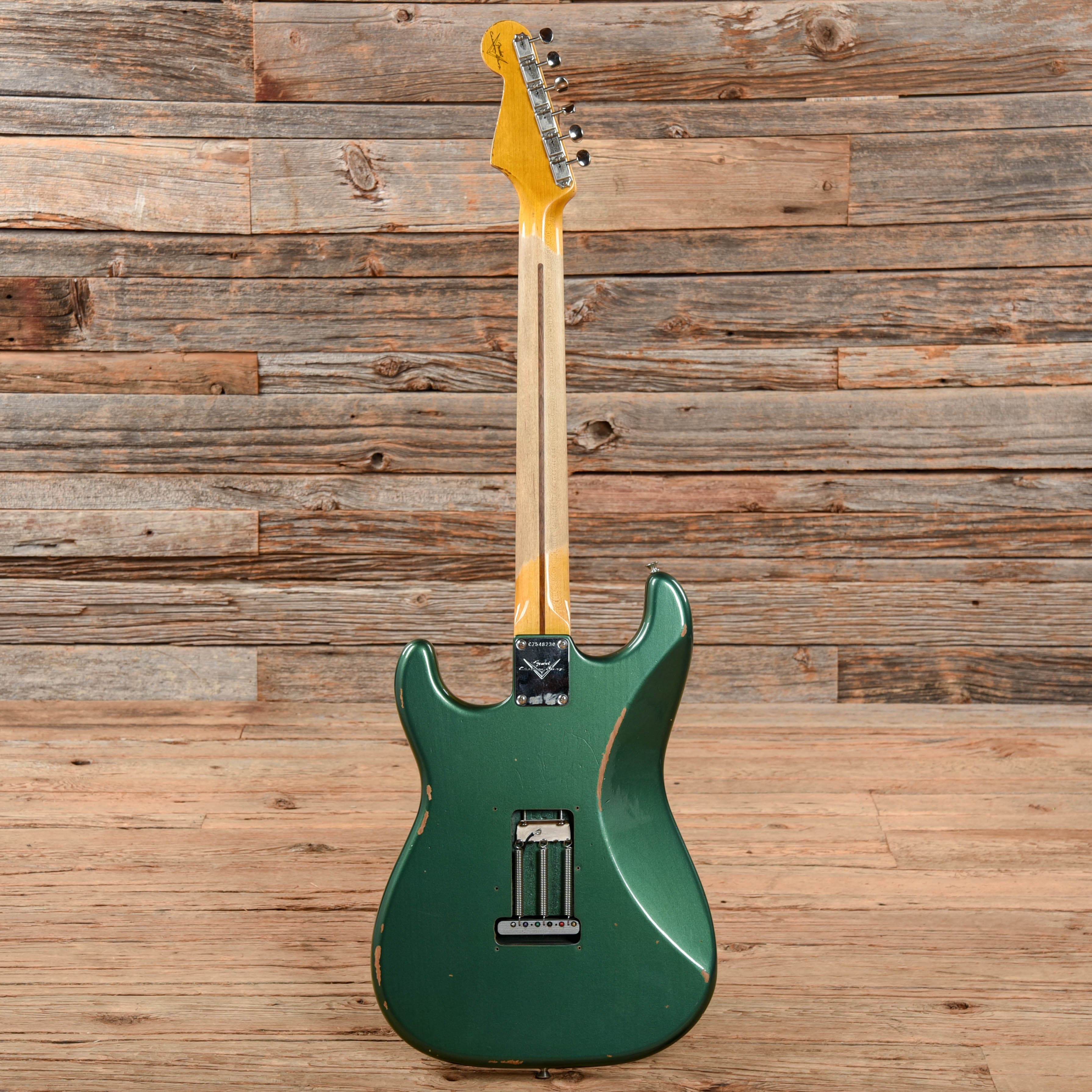 Fender Custom Shop '56 Stratocaster Relic Sherwood Green Metallic 2020 Electric Guitars / Solid Body