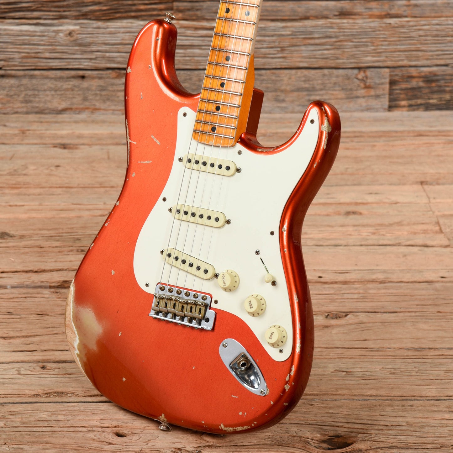 Fender Custom Shop 57 Stratocaster Heavy relic Candy Apple Red 2019 Electric Guitars / Solid Body