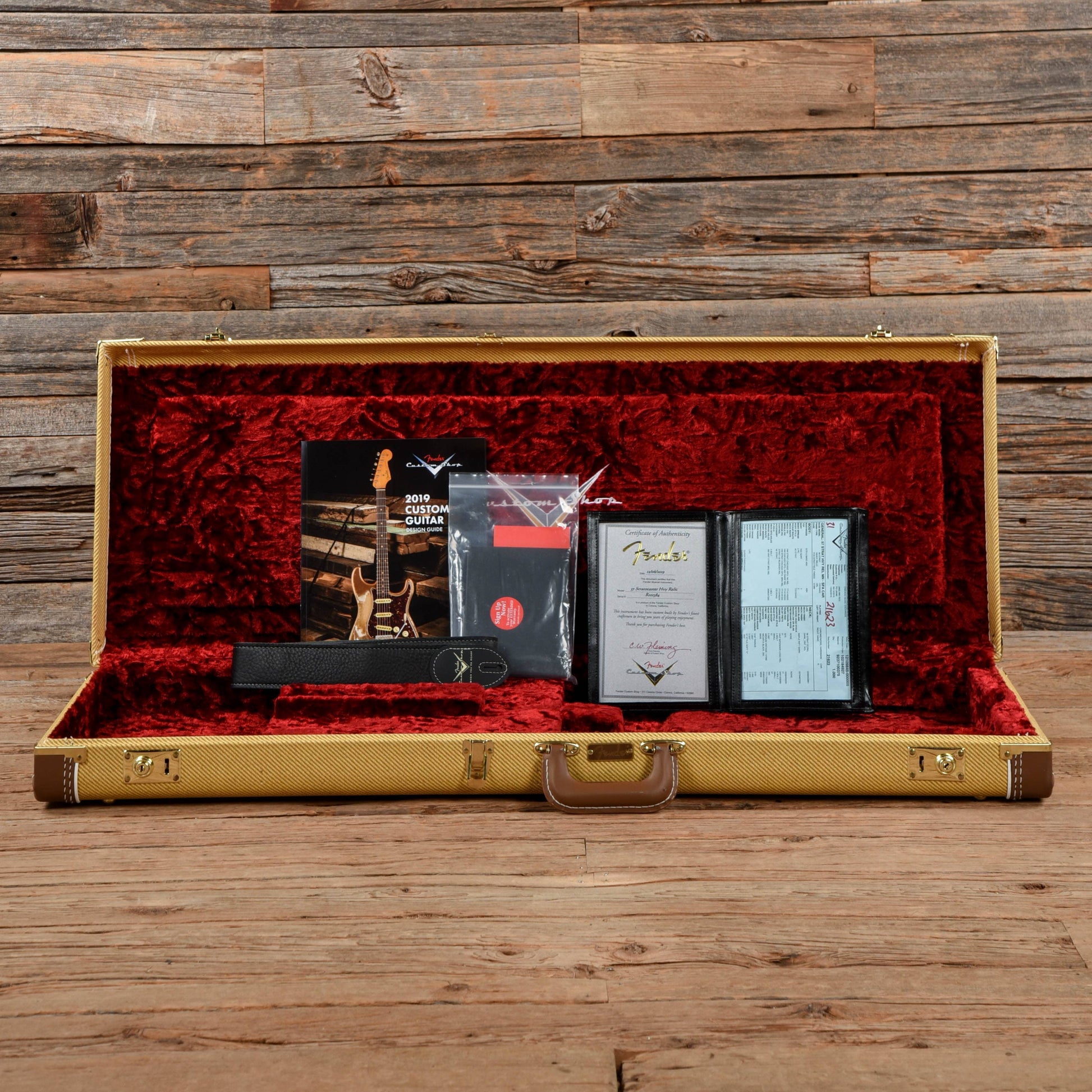 Fender Custom Shop 57 Stratocaster Heavy relic Candy Apple Red 2019 Electric Guitars / Solid Body