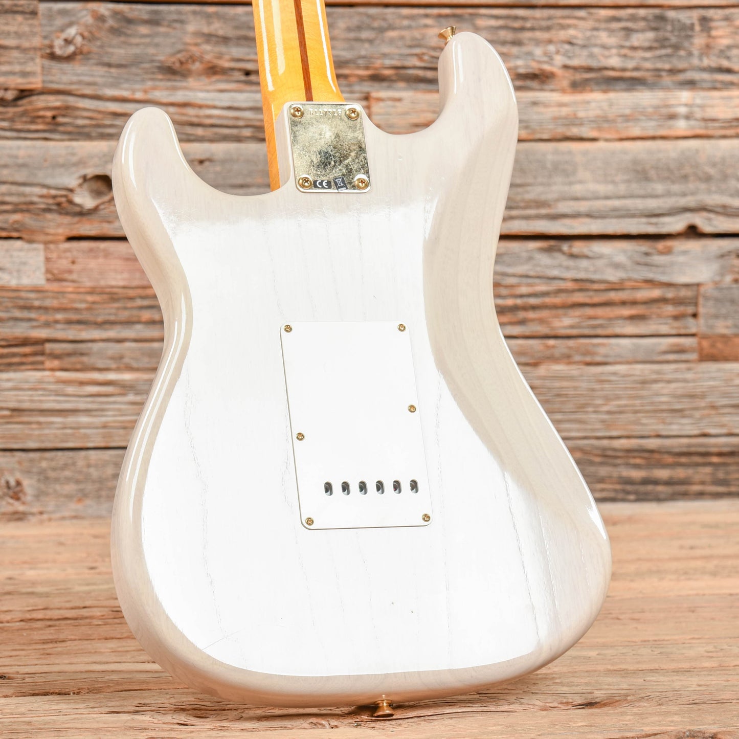 Fender Custom Shop '57 Stratocaster HSS "Chicago Special" w/Lollar Imperial, AA Flame Quartersawn Neck, & Gold Hardware Aged White Blonde 2022 Electric Guitars / Solid Body