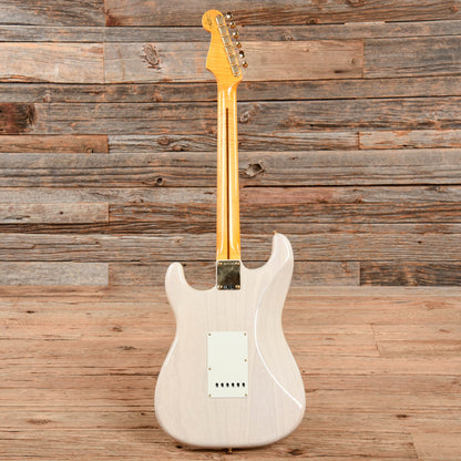 Fender Custom Shop '57 Stratocaster HSS "Chicago Special" w/Lollar Imperial, AA Flame Quartersawn Neck, & Gold Hardware Aged White Blonde 2022 Electric Guitars / Solid Body