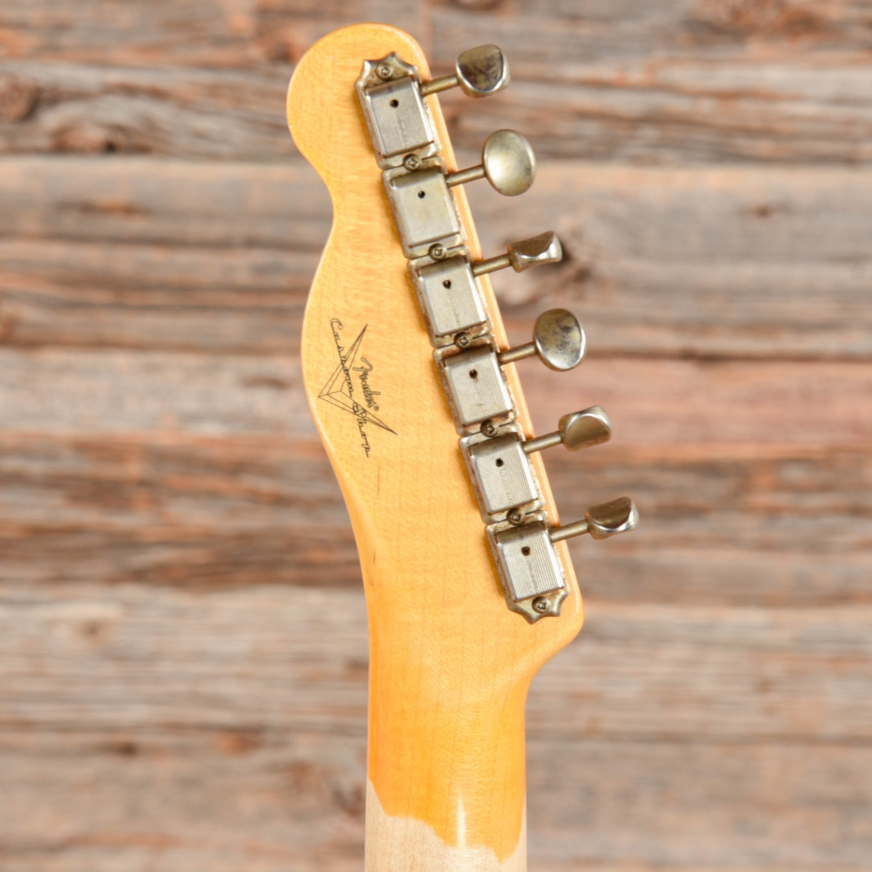 Fender Custom Shop ‘58 Telecaster Journeyman Relic Wide Fade 3-Tone Sunburst 2021 Electric Guitars / Solid Body