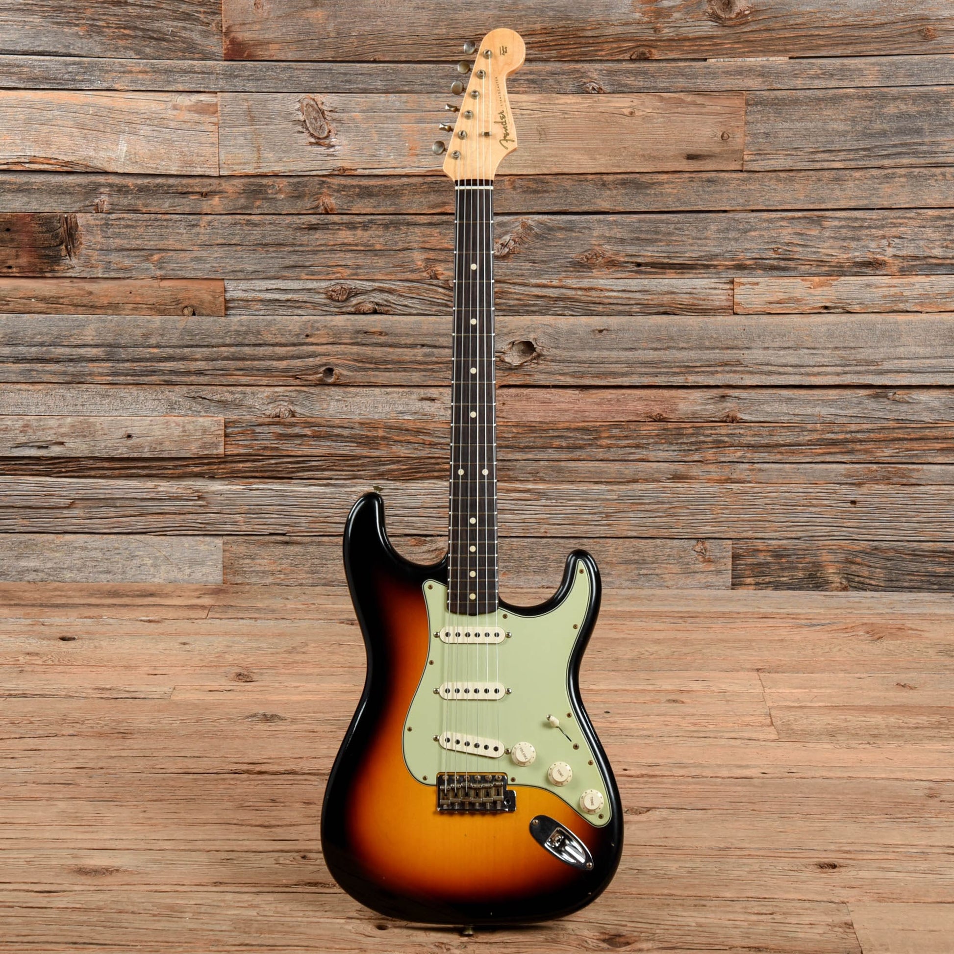 Fender Custom Shop '60 Stratocaster Journeyman Relic 3-Tone Sunburst 2021 Electric Guitars / Solid Body