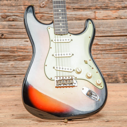 Fender Custom Shop '60 Stratocaster Journeyman Relic 3-Tone Sunburst 2021 Electric Guitars / Solid Body