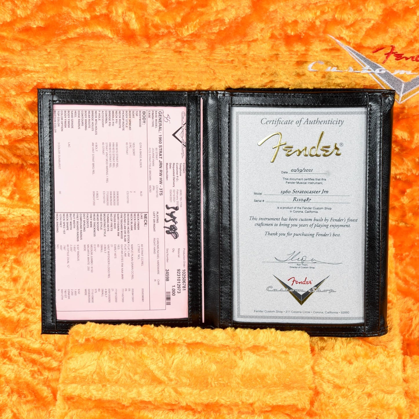 Fender Custom Shop '60 Stratocaster Journeyman Relic 3-Tone Sunburst 2021 Electric Guitars / Solid Body