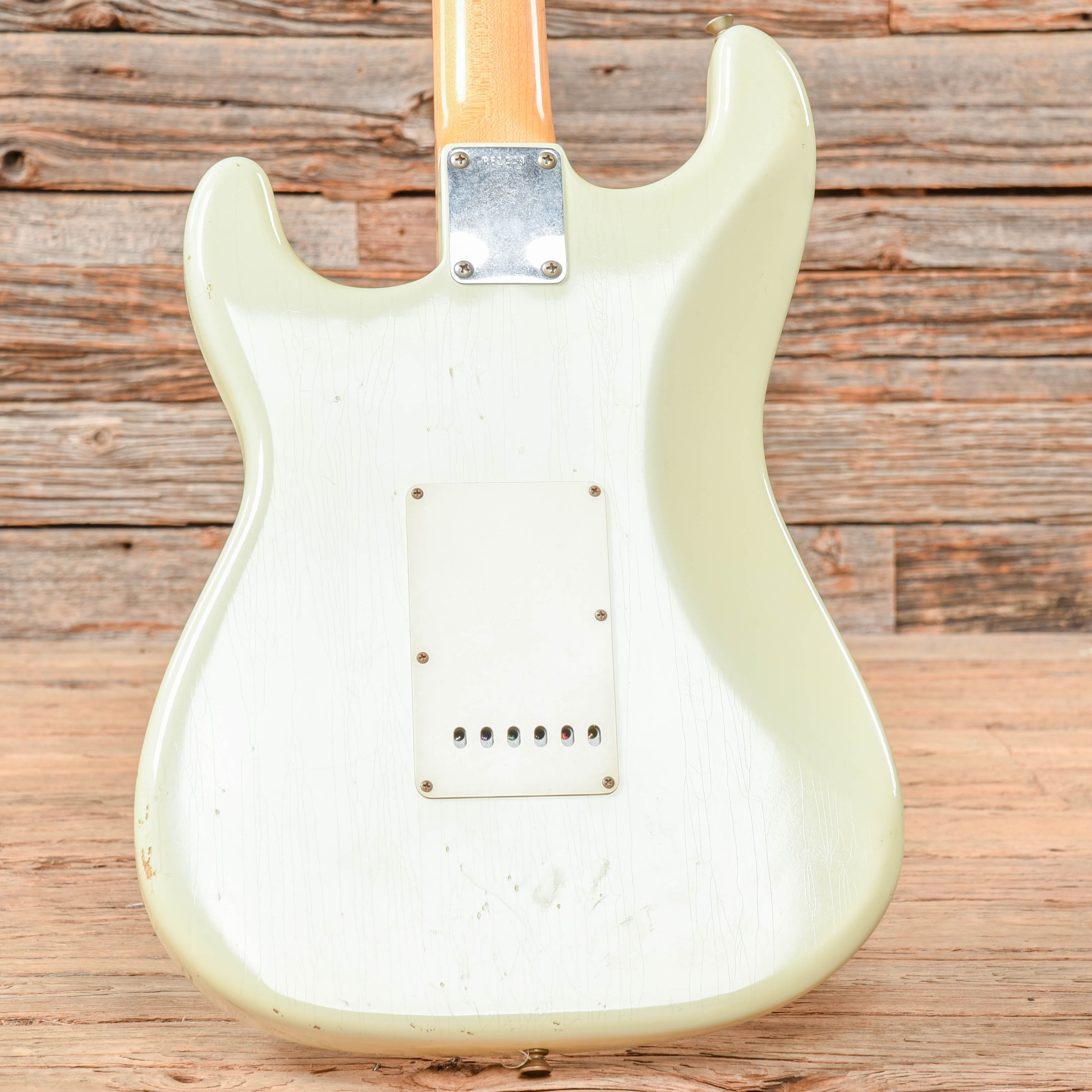 Fender Custom Shop '60 Stratocaster Relic Olympic White 2012 Electric Guitars / Solid Body