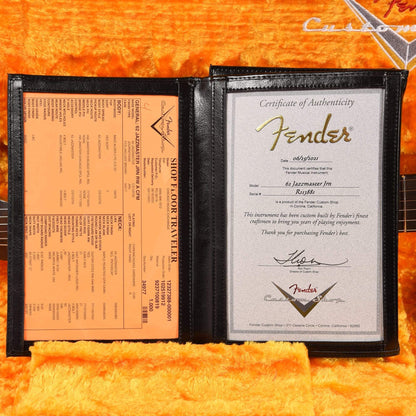 Fender Custom Shop '60s Jazzmaster "Chicago Special" Journeyman Aged Charcoal Frost Metallic w/Roasted Neck Electric Guitars / Solid Body